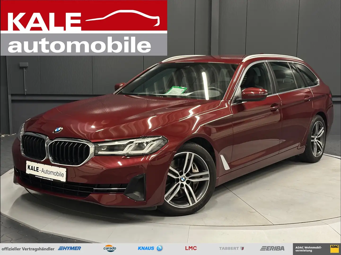 BMW 530 d touring xDrive *LiveCockpit*KAMERA*LEDER*HUD* Červená - 1