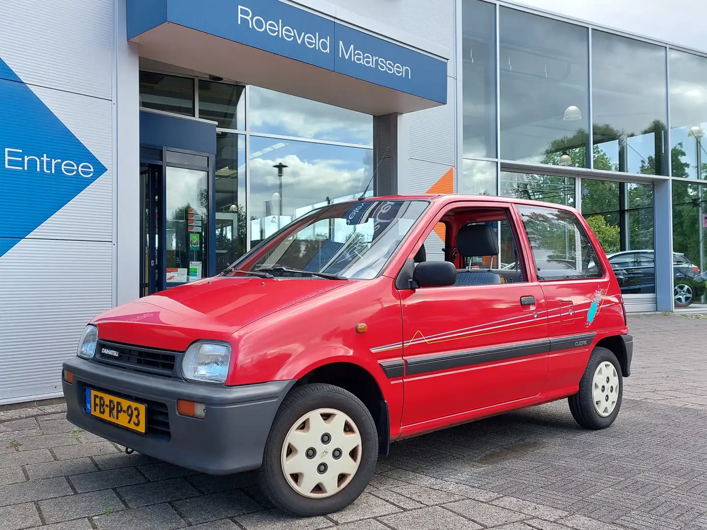 Daihatsu Cuore 850 41pk TS 3-Deurs | Oldtimer | APK t/m 17-12-202 Rood - 1
