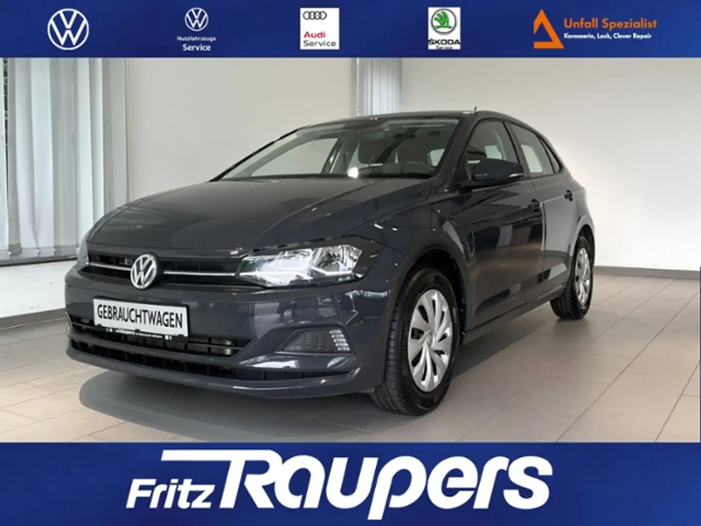 Volkswagen Polo 1.6 TDI Comfortline +AHK+NAVI+KLIMA Grey - 1