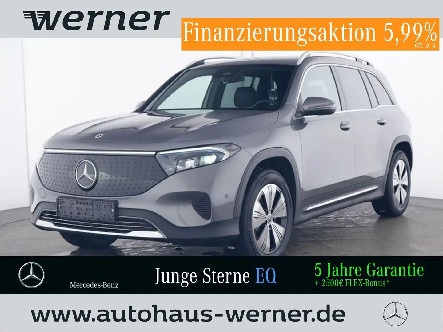 Mercedes-Benz EQB 250 PROGR-ADV WINTER VZA KAMERA SPIEGEL WDGS Grau - 1