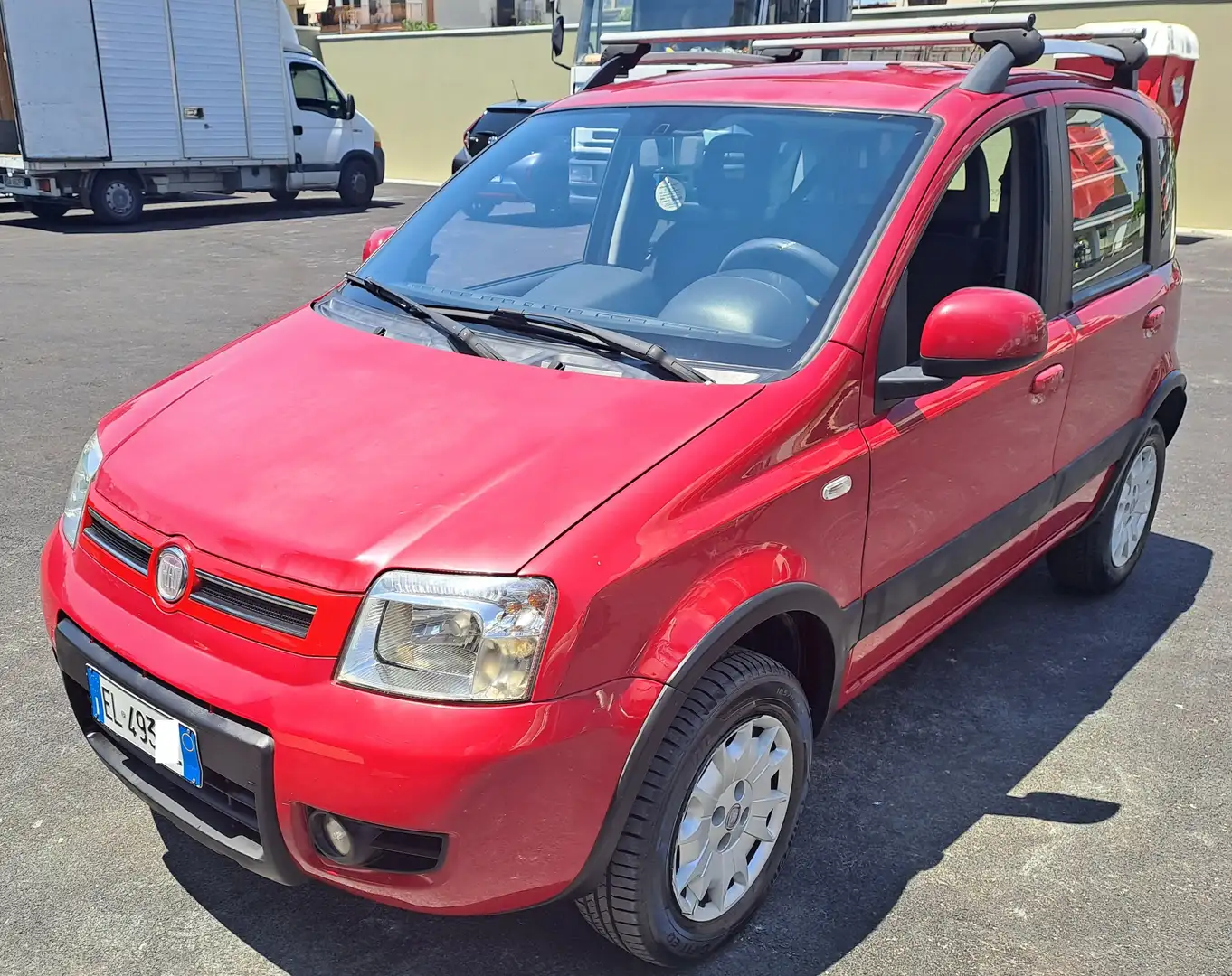Fiat Panda Panda II 2003 1.2 Climbing 4x4 69cv E5 Rosso - 2