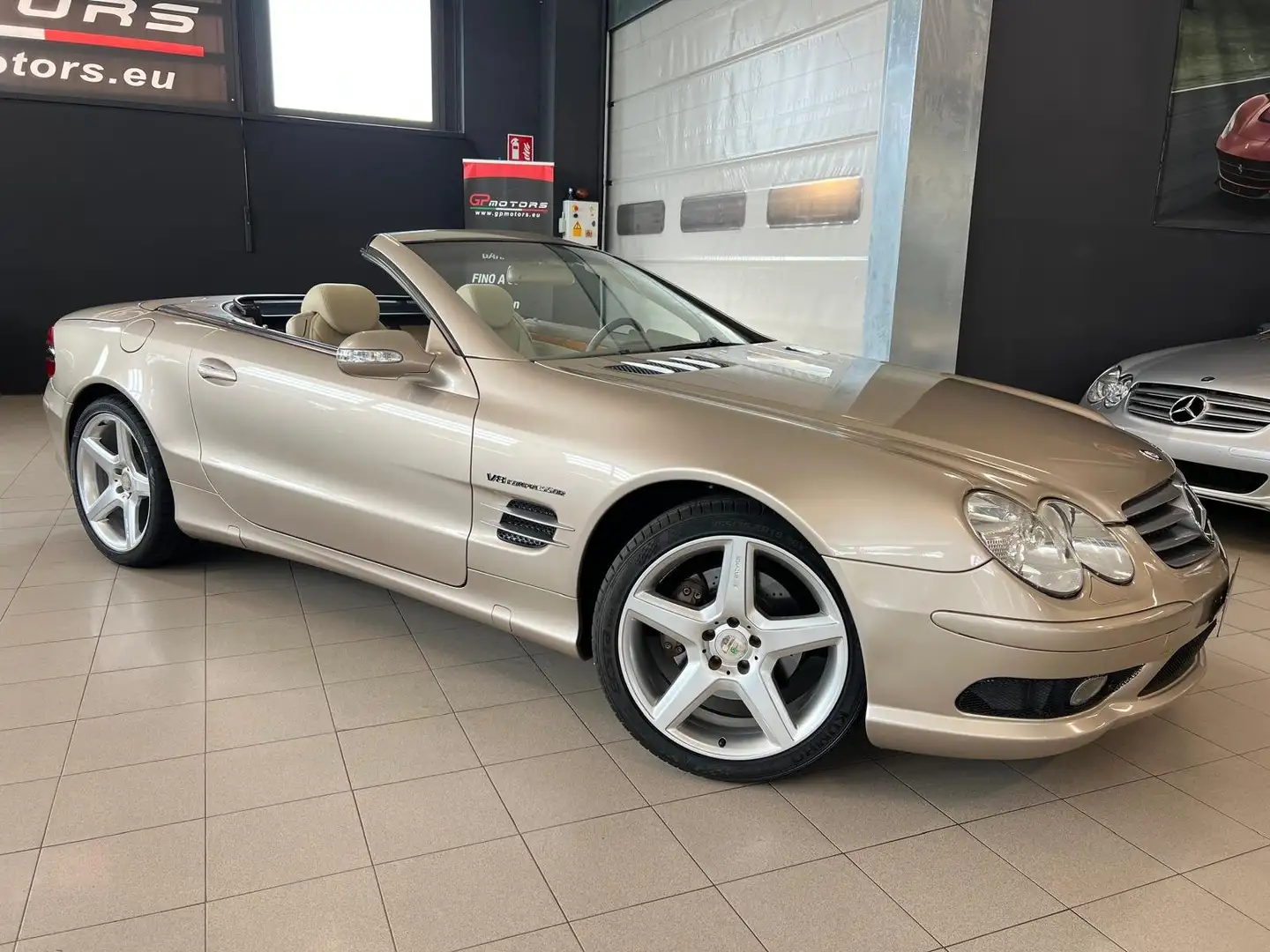 Mercedes-Benz SL 55 AMG 500 306CV ALLESTIMENTO 55AMG COMPLETO!SOLO 73000KM Oro - 2