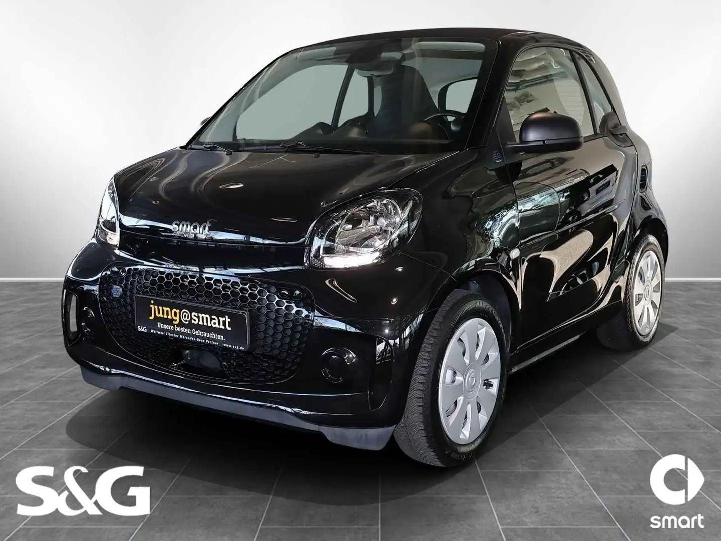 smart forTwo SIDEBAGS+TEMPOMAT+22 KW BORDLADER Schwarz - 1