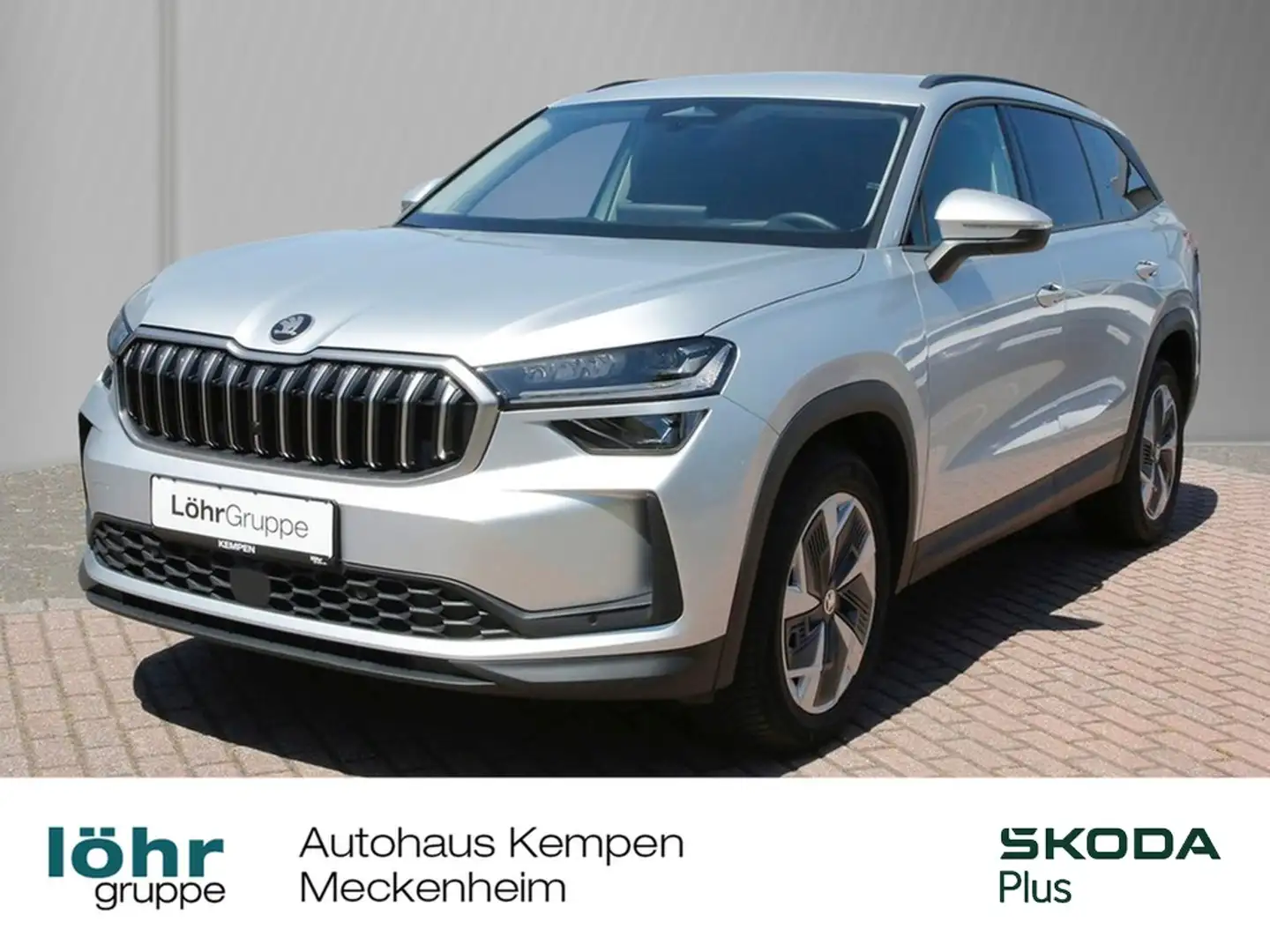Skoda Kodiaq 2.0 TDI 4x4 DSG Selection AHK Navi+VC HuD ACC R... Silber - 1