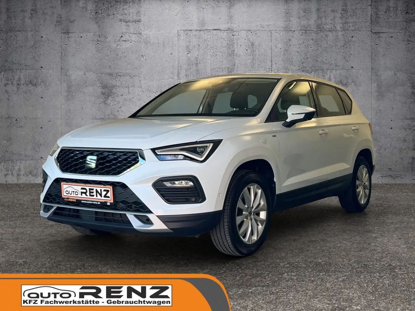 SEAT Ateca Style, DSG, AHK, Kamera, viele Extras,..... Weiß - 1