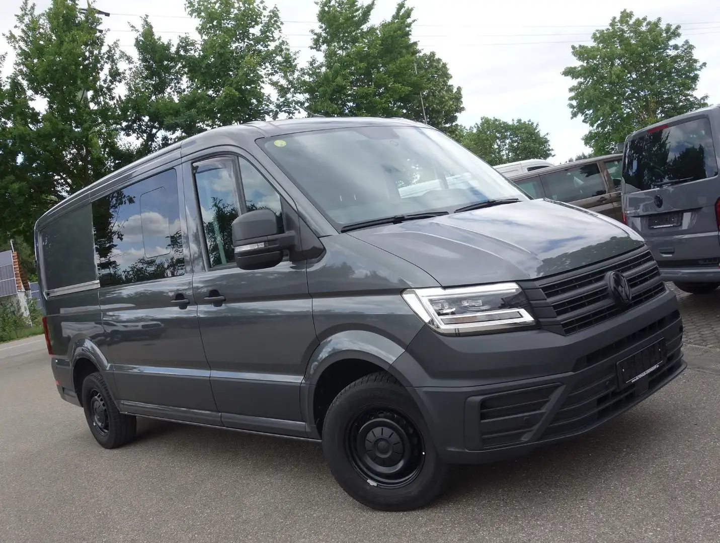 Volkswagen VW Crafter Camper 2x Schiebetür LED Standheizung Gris - 1