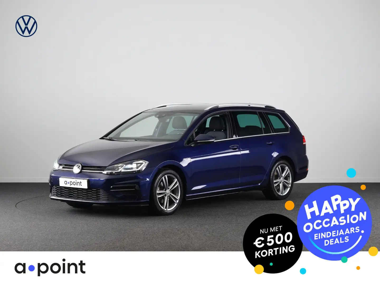 Volkswagen Golf Variant 1.5 TSI Highline Business R 150 pk Automaat | Navi Blauw - 1