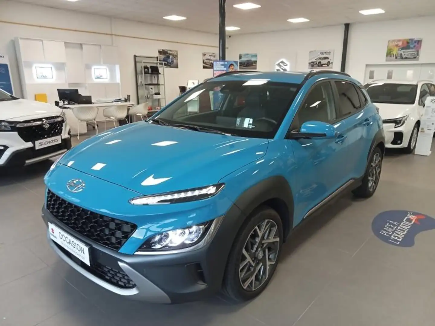 Hyundai KONA 1.6 GDi 141ch Hybrid Intuitive DCT-6 Blu/Azzurro - 1