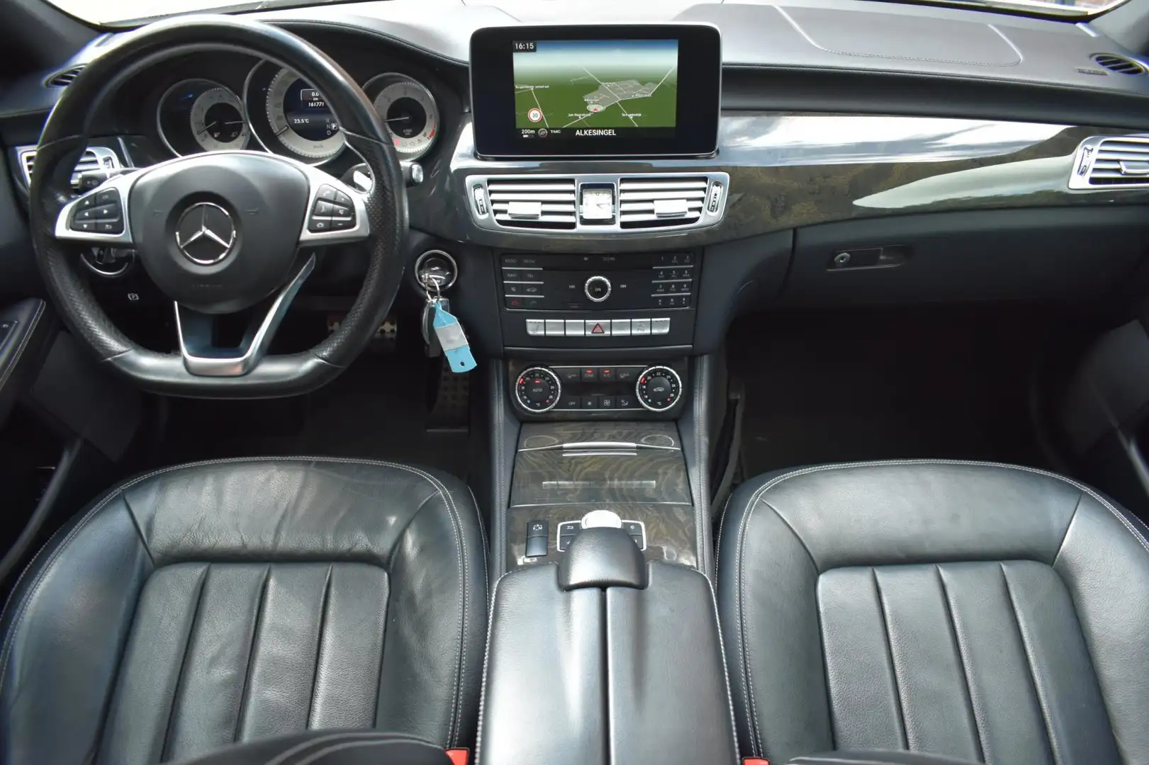 Mercedes-Benz CLS 220 d '14 LED Leder Clima Cruise Inruil mogelijk Wit - 2