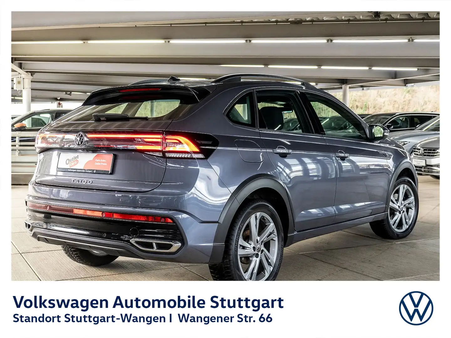 Volkswagen Taigo R-Line 1.0 TSI DSG Navi Kamera LED ACC SHZ Grau - 2
