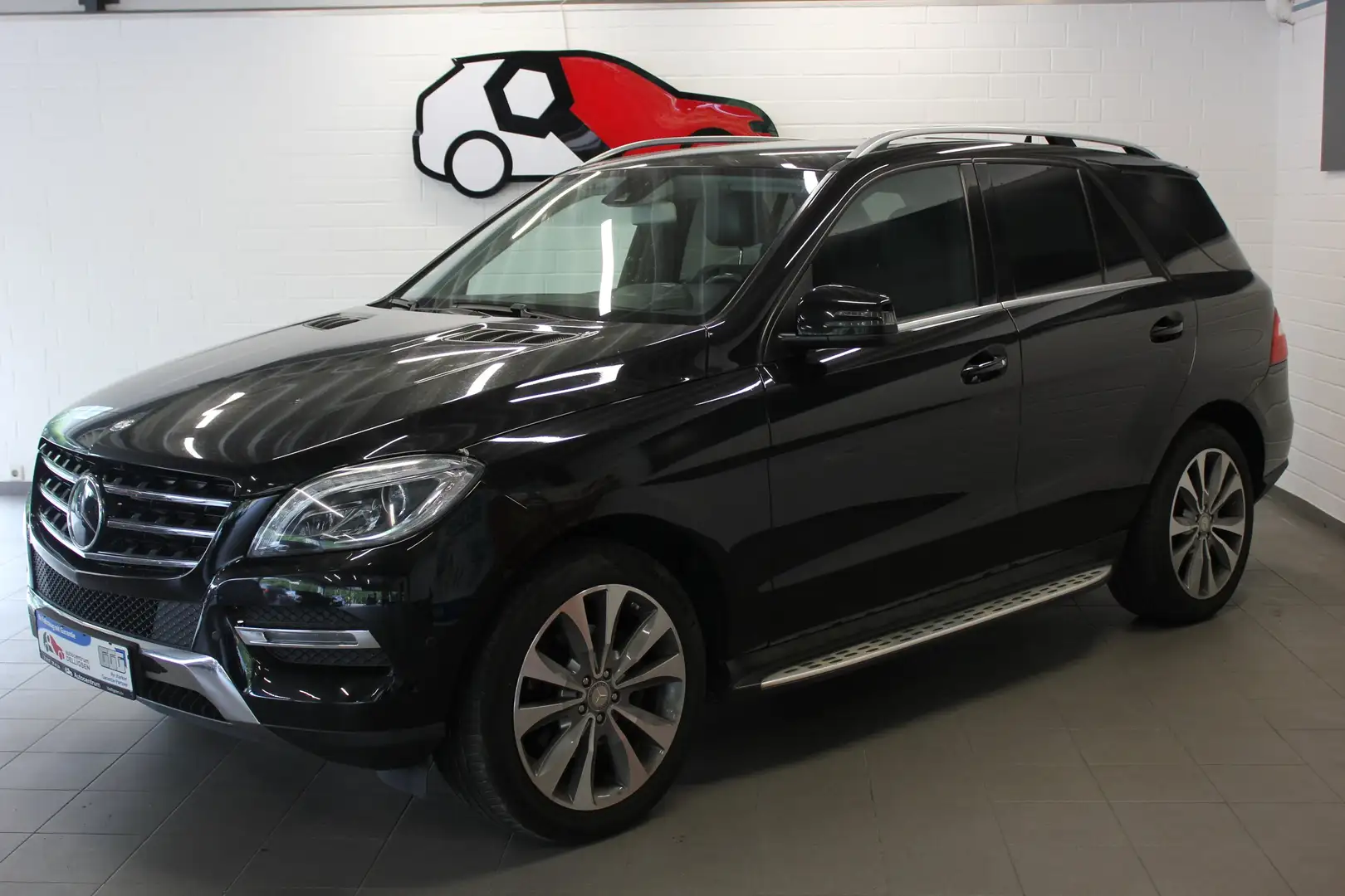 Mercedes-Benz ML 350 CDI BlueTec 3,0 Ltr. - 190 kW Rfk Leder 20"Zoll Noir - 1