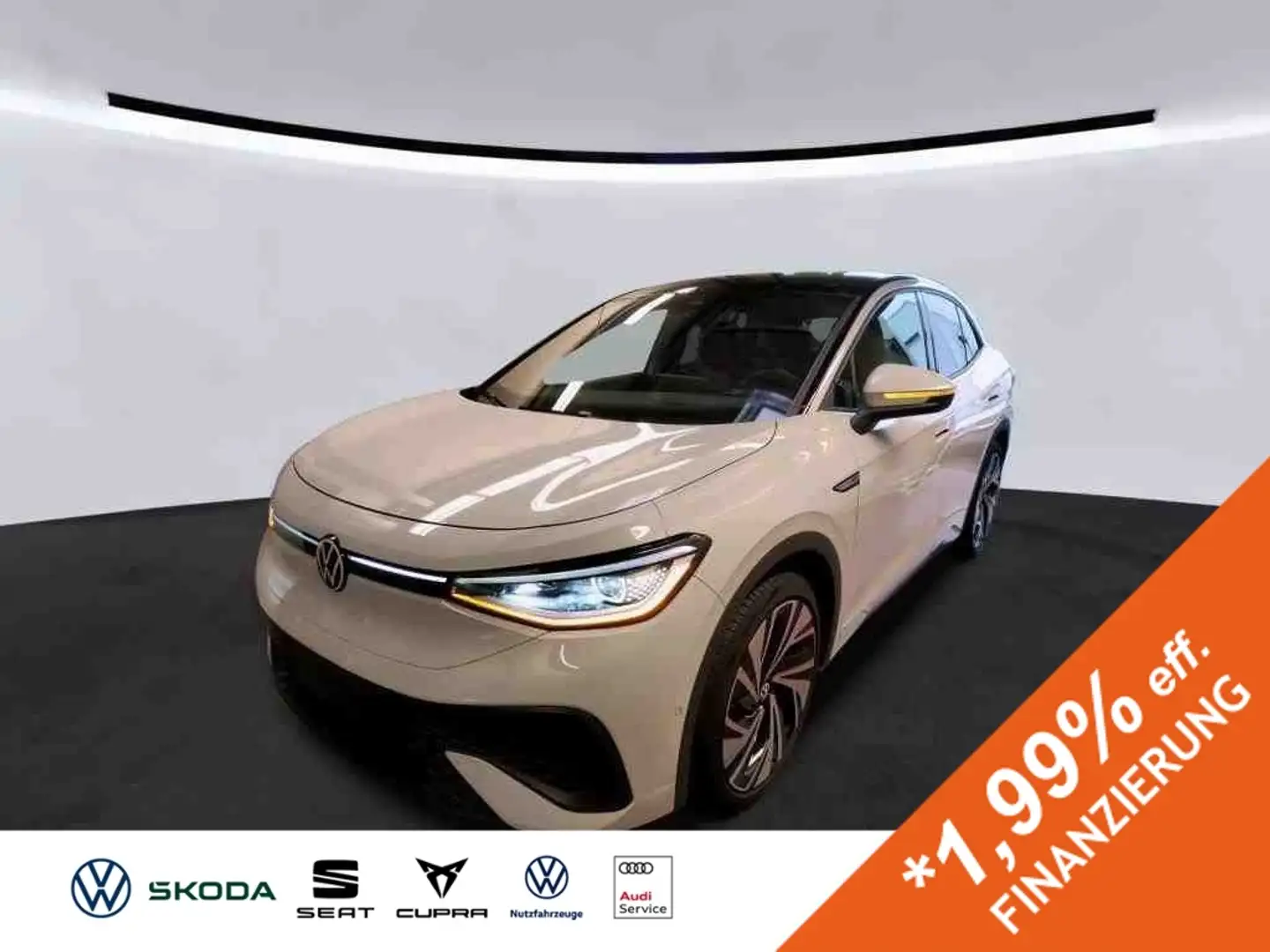 Volkswagen ID.5 PRO PERF. 82 kWh +IQ.LIGHT +AHK +360° +"21 +ACC + Blanc - 1