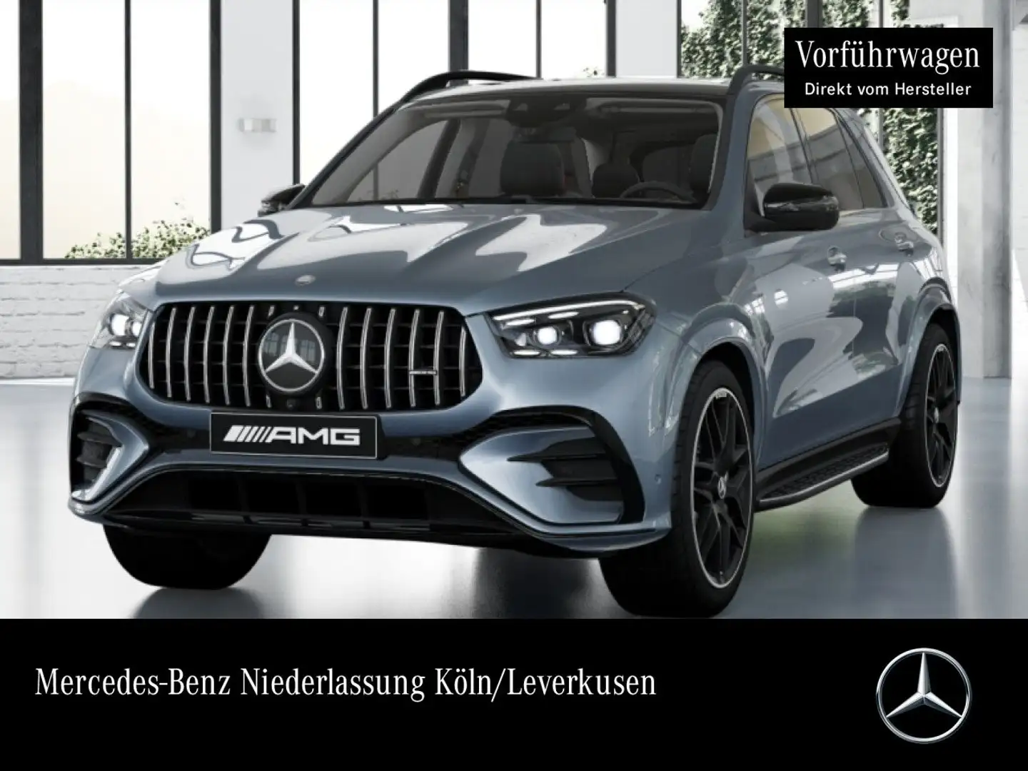 Mercedes-Benz GLE 53 AMG GLE 53 HYBRID 4M NIGHT+PANO+360+AHK+MULTIBEAM+HUD Bleu - 1