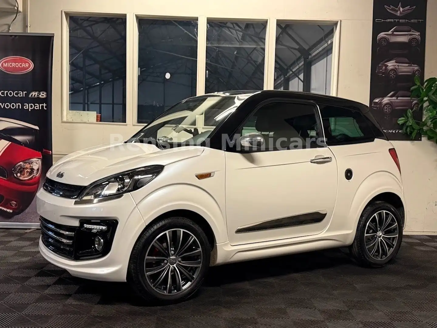 Ligier JS 50 JS50L SPORT JS50 Mopedauto Microcar Weiss 45 KM Weiß - 1