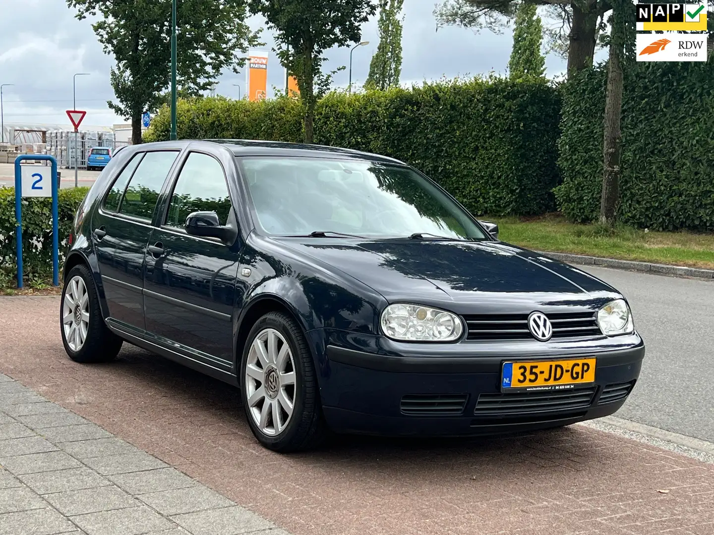 Volkswagen Golf 2.0 *AUTOMAAT| TREKHAAK Blauw - 1