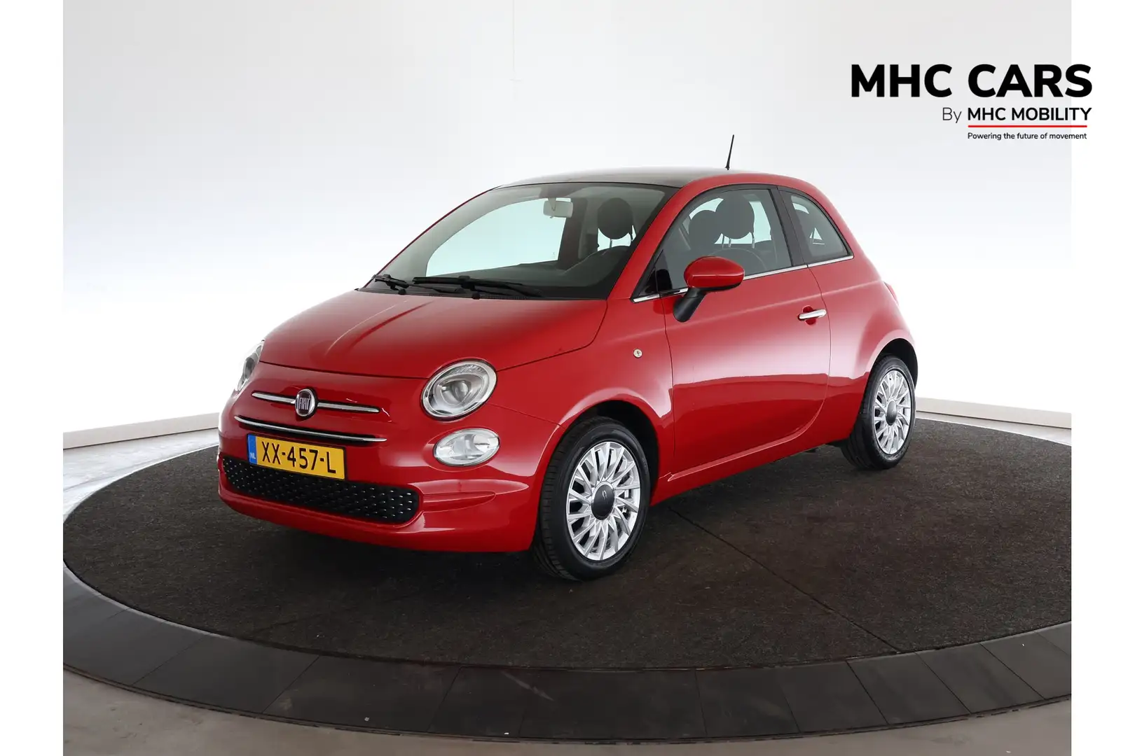 Fiat 500 1.2 Lounge | Cruise control | Airco | PDC |* Rouge - 1