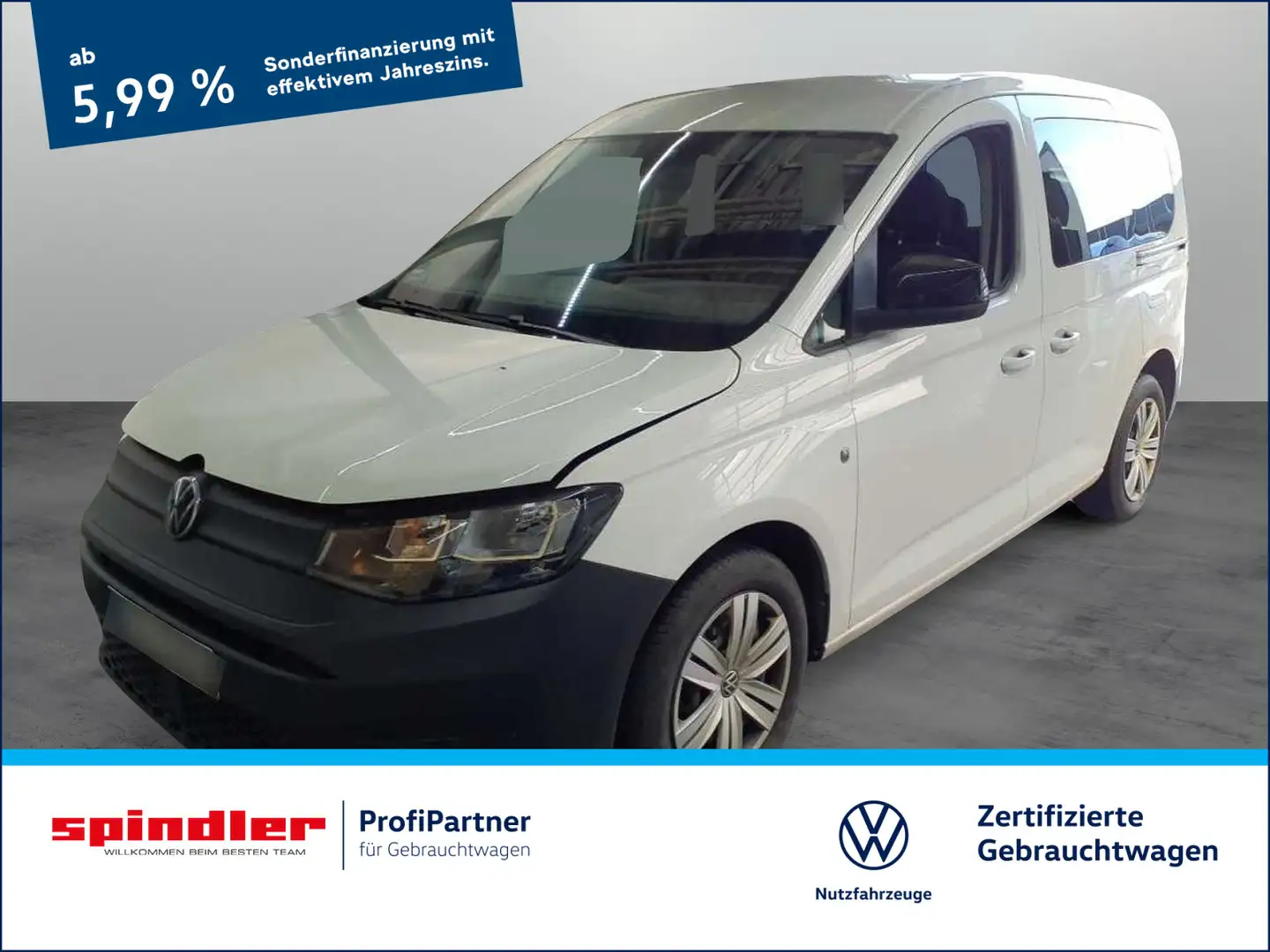 Volkswagen Caddy Kombi / Tempomat, Navi, SHZ, AHK, PDC Bianco - 1