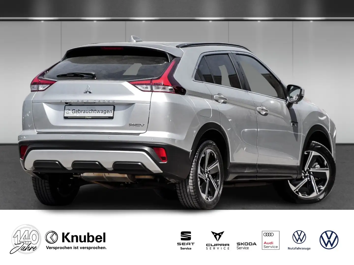 Mitsubishi Eclipse Cross Plus Hybrid 4WD LED Navi Standh. HuD Plateado - 2