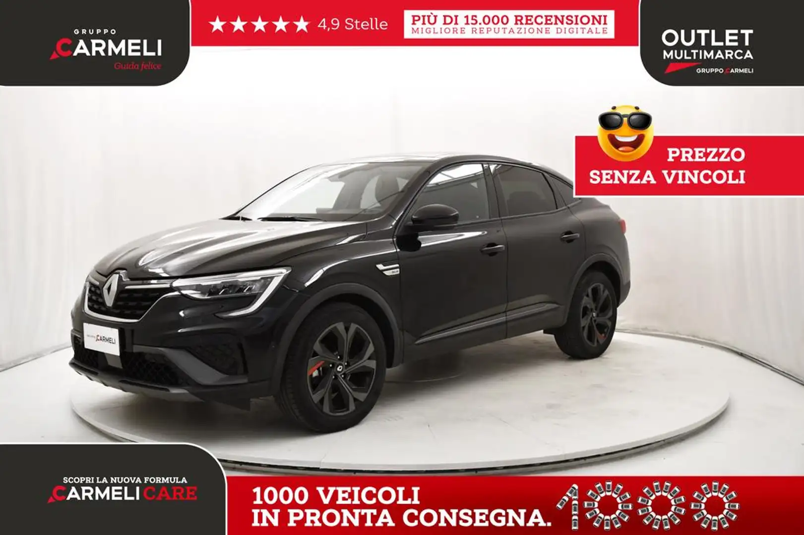 Renault Arkana 1.6 hybrid R.S. Line E-Tech 145cv Noir - 1