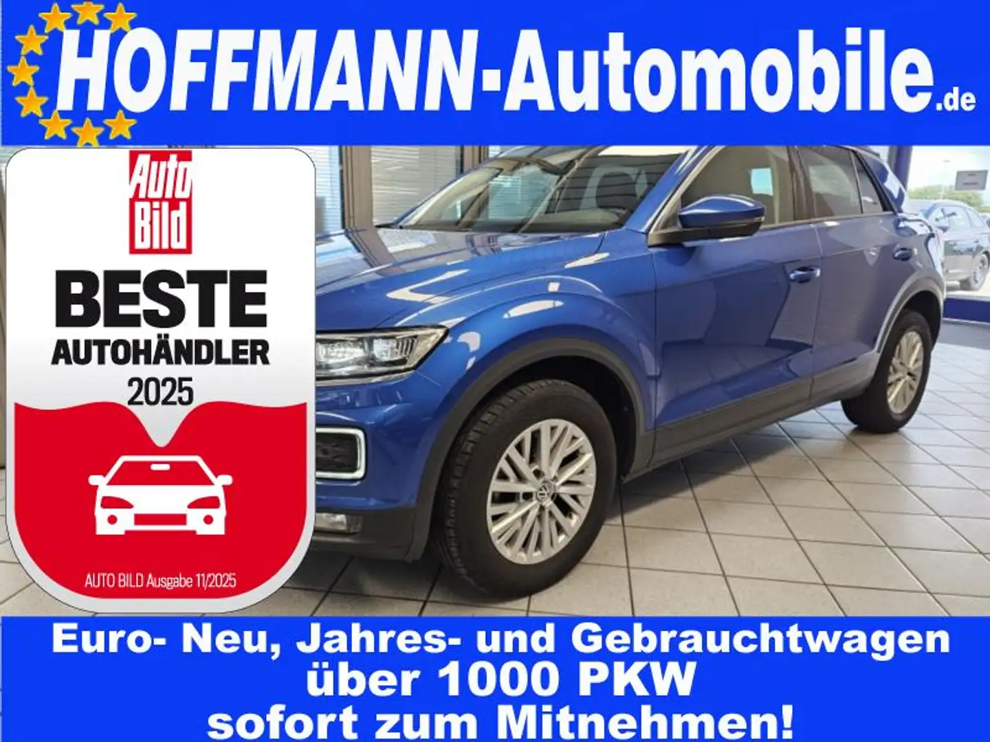 Volkswagen T-Roc Style Kamera,App-Connect,Sitzheizung,PDC Blau - 1