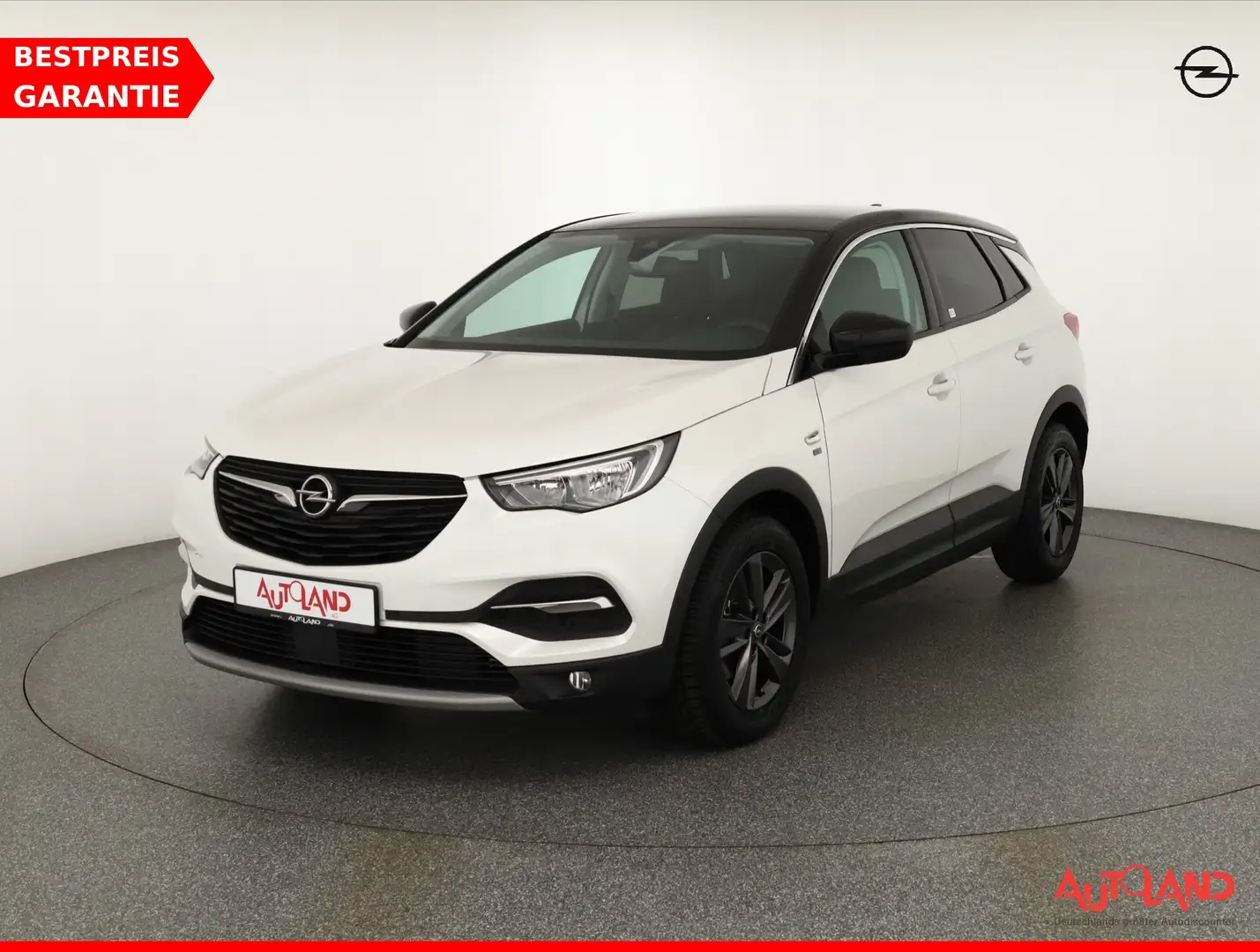 Opel Grandland 1.2 Turbo Aut. 120 Jahre LED Navi DAB Bianco - 1