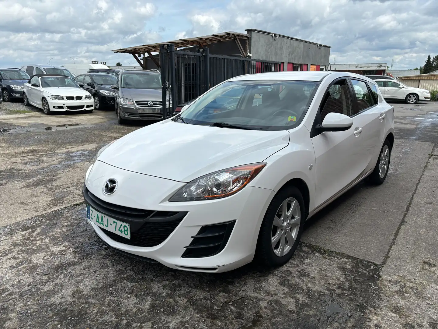 Mazda 3 1.6 CDVi Prête à Immatriculer! Blanc - 2