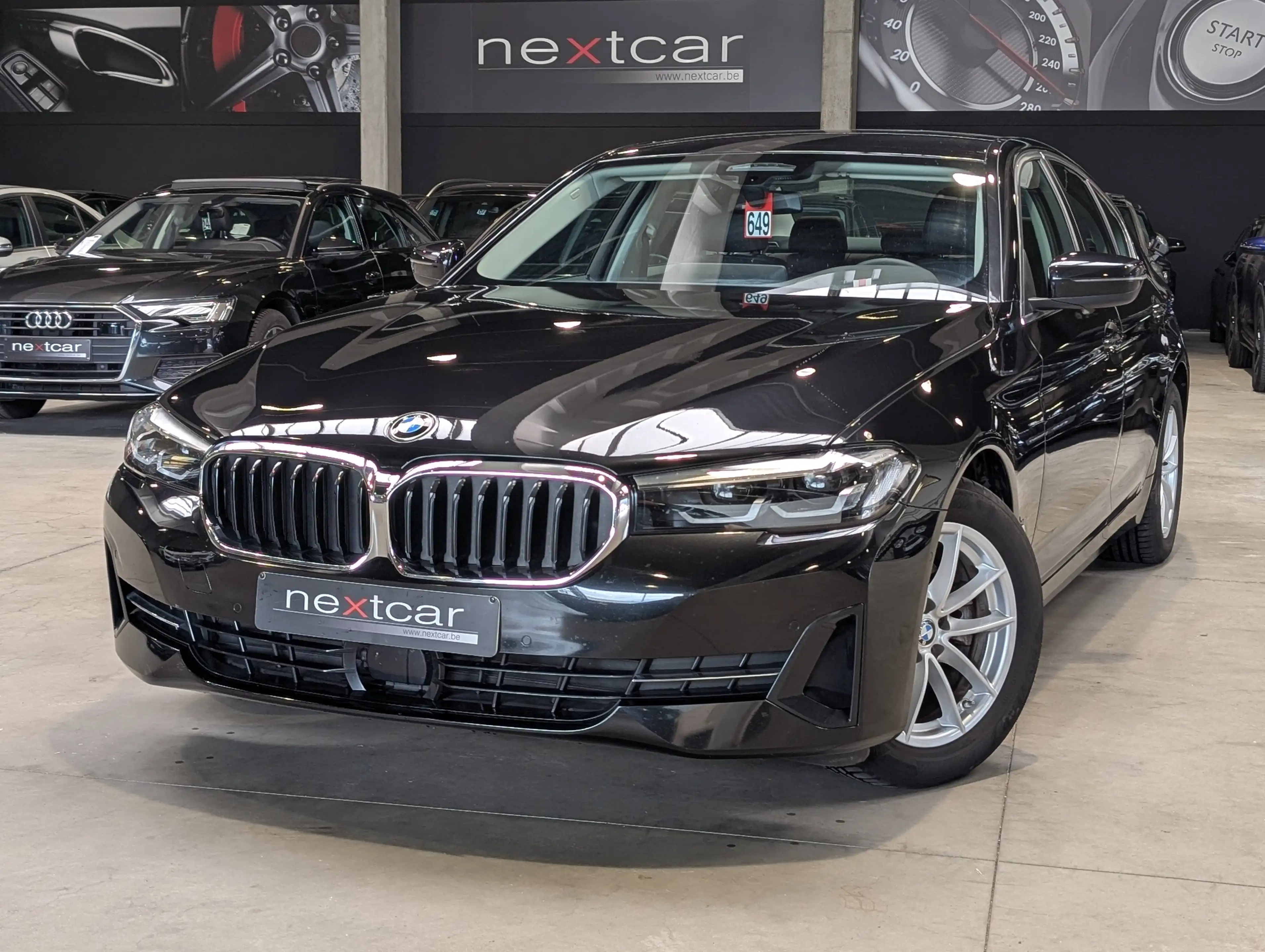 BMW 518 dA Berline **CUIR SPORT-FULL LED-NAVI-PARKING-CAMERA**