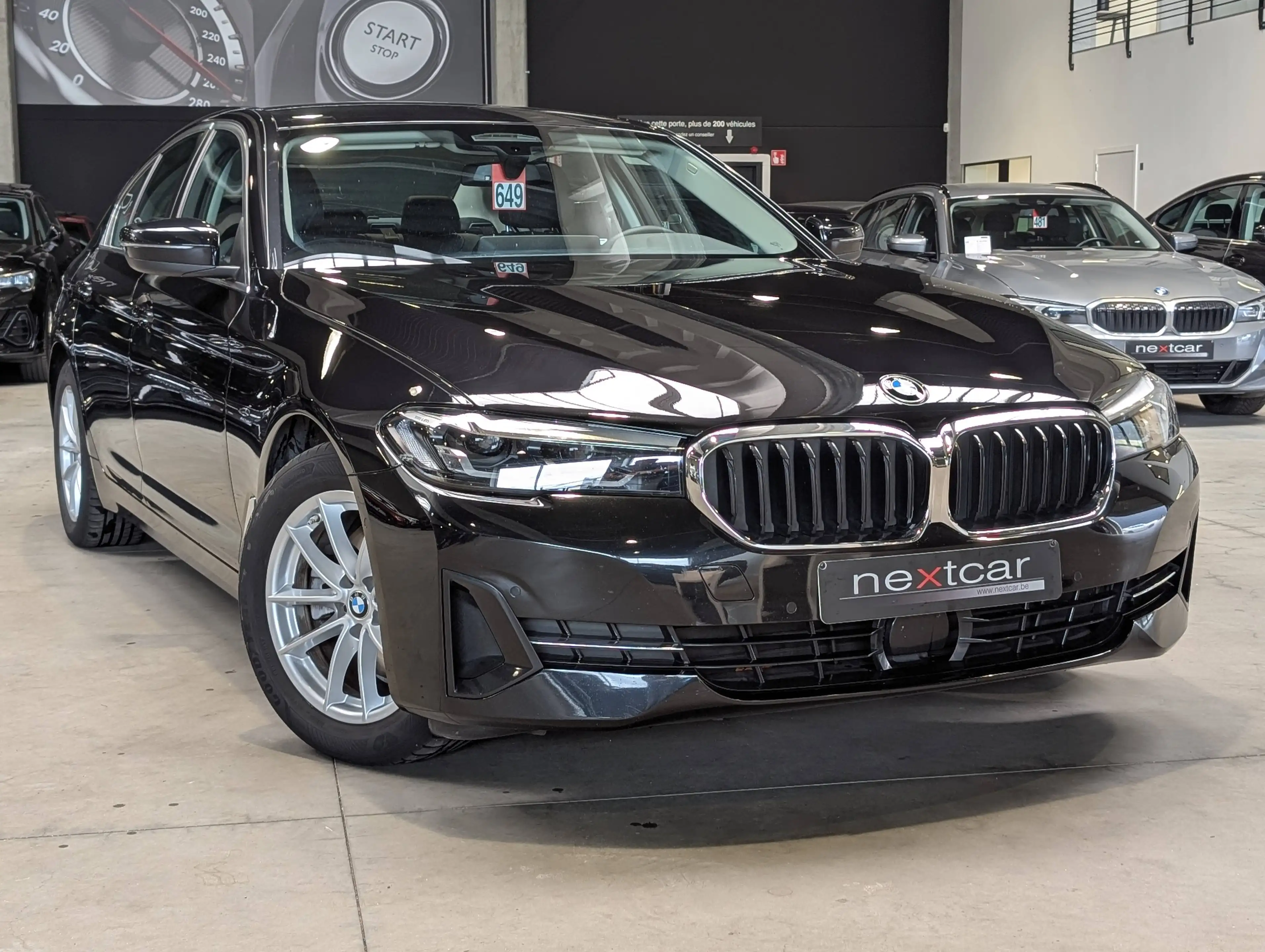 BMW 518 dA Berline **CUIR SPORT-FULL LED-NAVI-PARKING-CAMERA** — photo 2