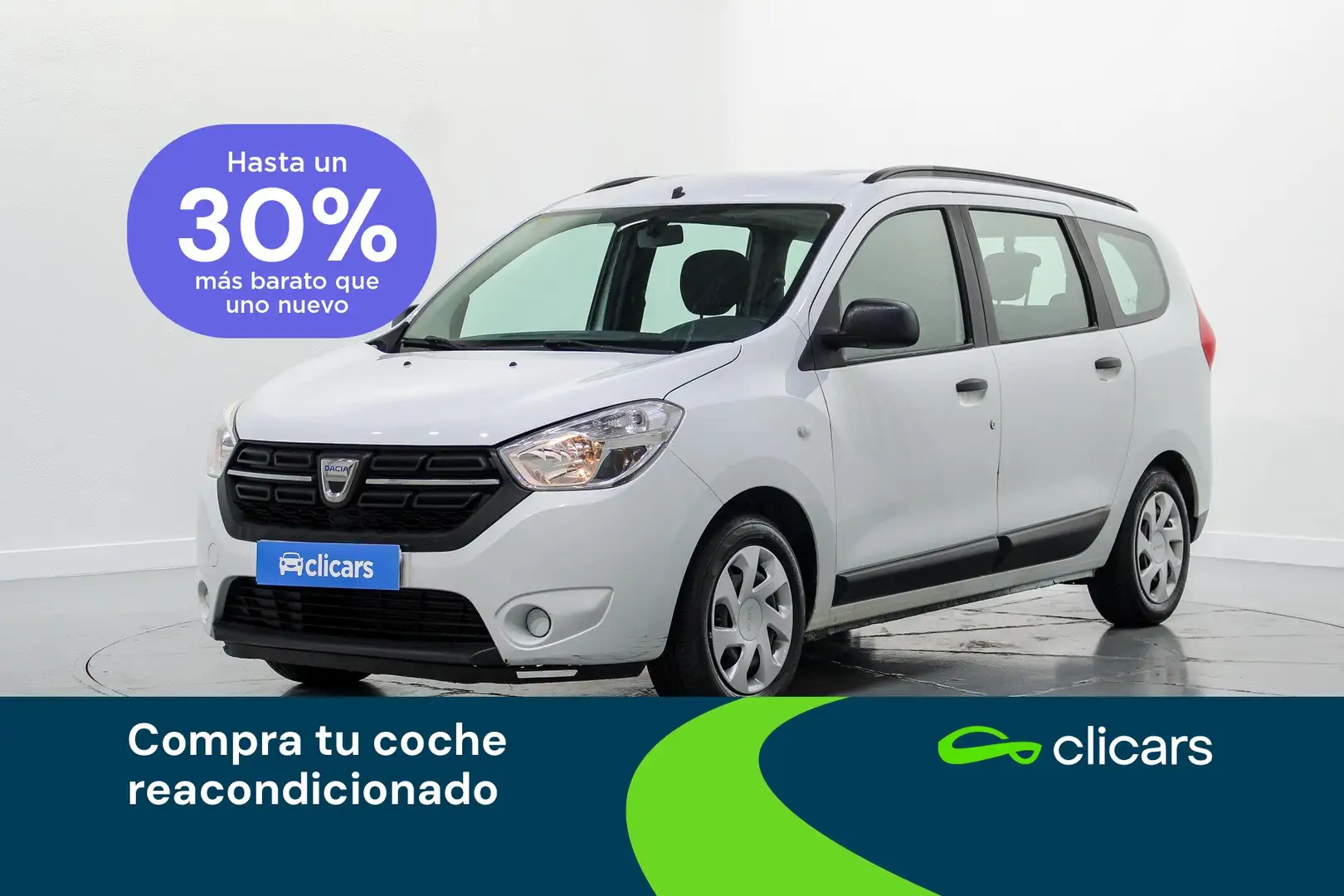 Dacia Lodgy TCE GPF Essential 5pl. 75kW Blanco - 1