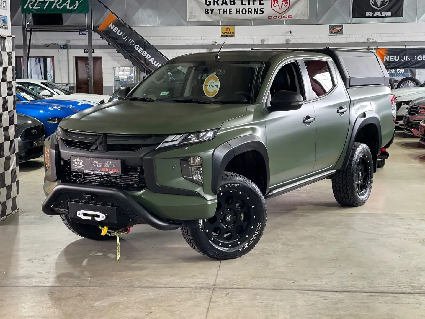 Mitsubishi L200 JÄGER ULLSTEIN OFFROAD EDIT.+4WD+2WINDEN+HARDTOP Gris - 1