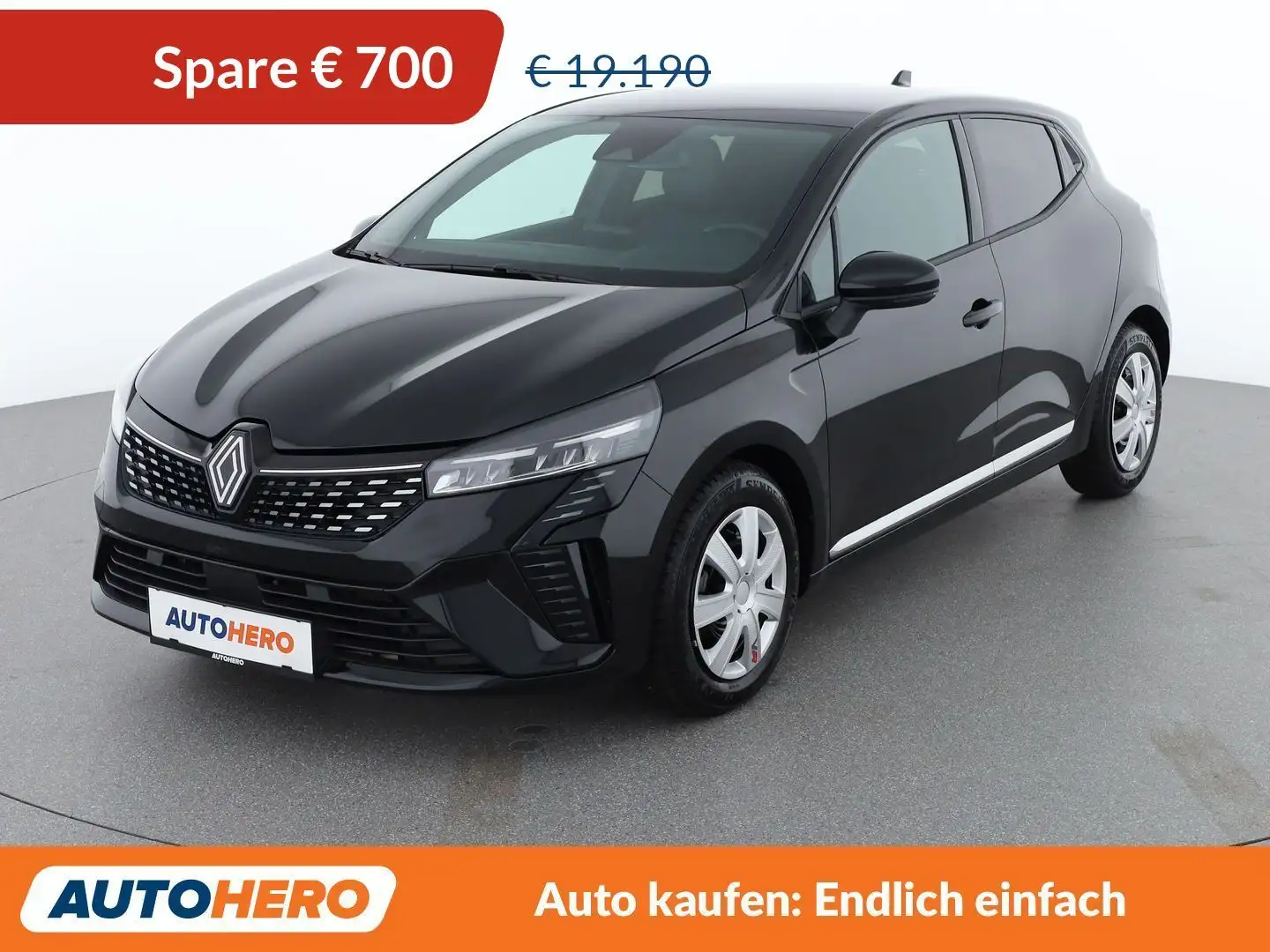 Renault Clio 1.0 TCe Techno Schwarz - 1