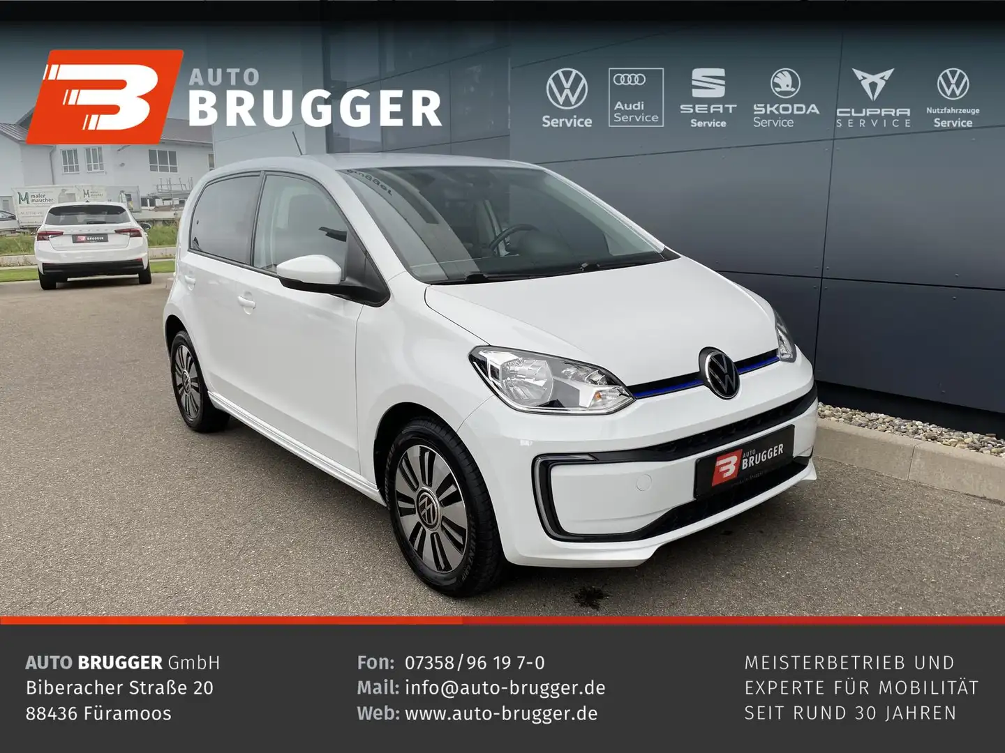 Volkswagen e-up! Edition 61kW Kamera SHZ Tempomat ALU Weiß - 1