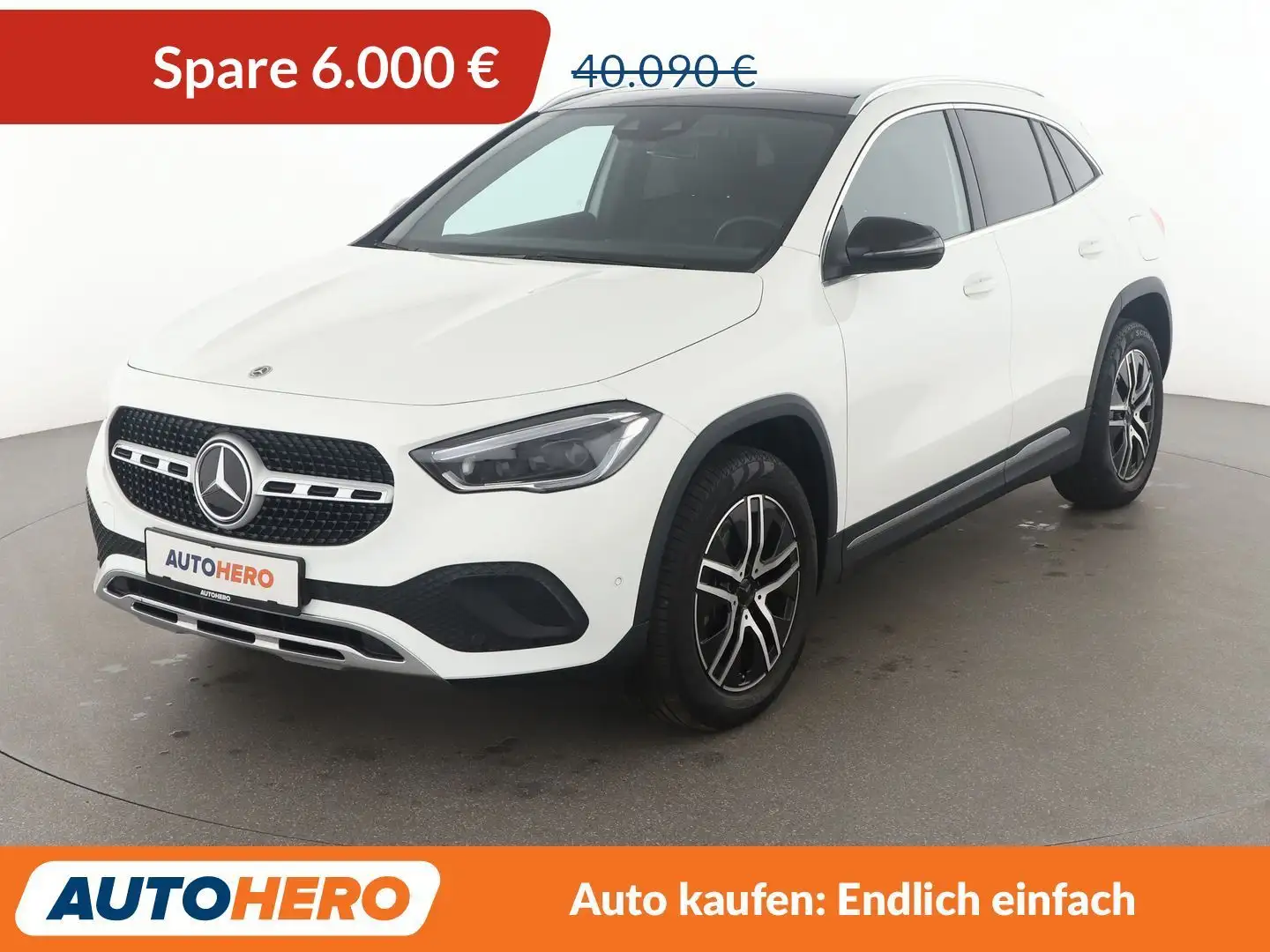 Mercedes-Benz GLA 180 GLA 180 Progressive Aut.*STHZ*PANO*MULTIBEAM*CAM* Weiß - 1