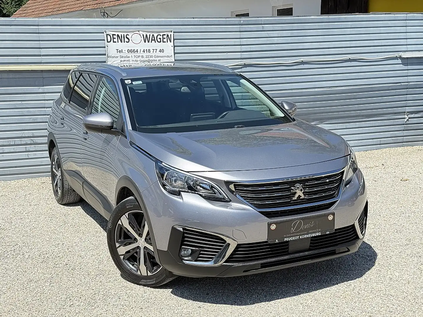 Peugeot 5008 1,2 PureTech 130 S&S Active 1.Besitz Srebrny - 1