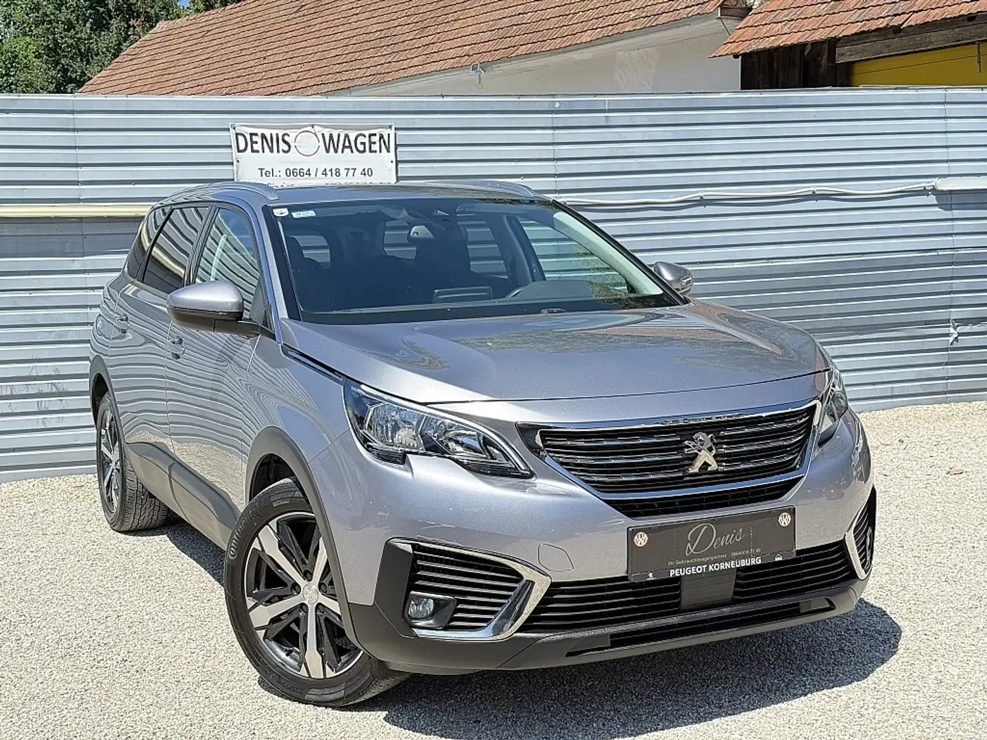 Peugeot 5008 1,2 PureTech 130 S&S Active 1.Besitz Srebrny - 2