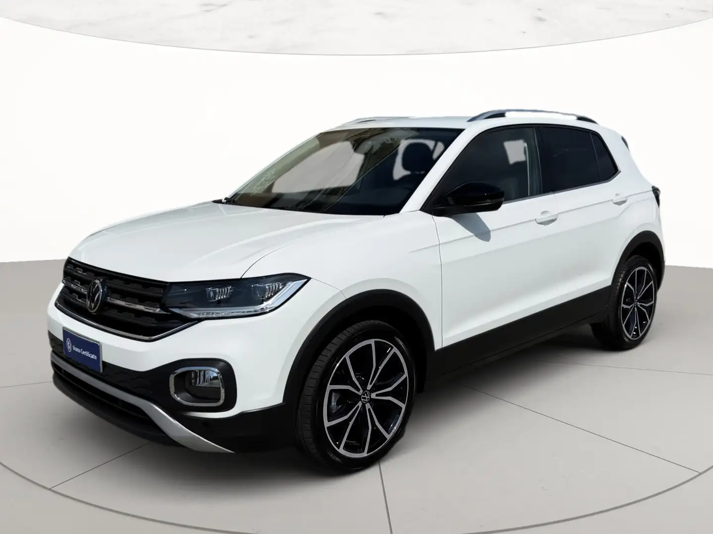 Volkswagen T-Cross 1.0 tsi advanced 110cv dsg Bianco - 1