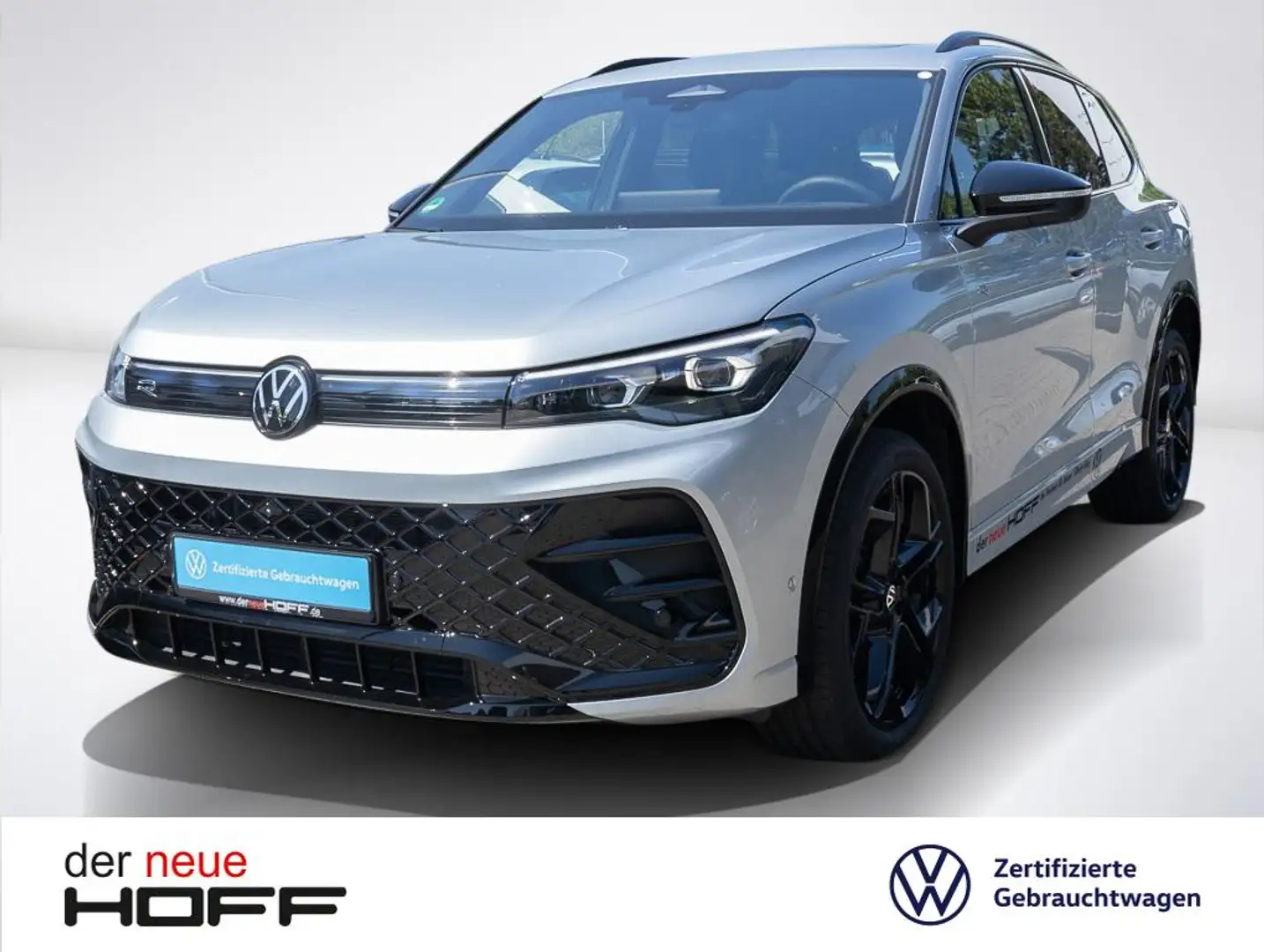 Volkswagen Tiguan 2.0 TDI DSG 4Motion R-Line Standheizung AHK Pano 2 Silber - 1