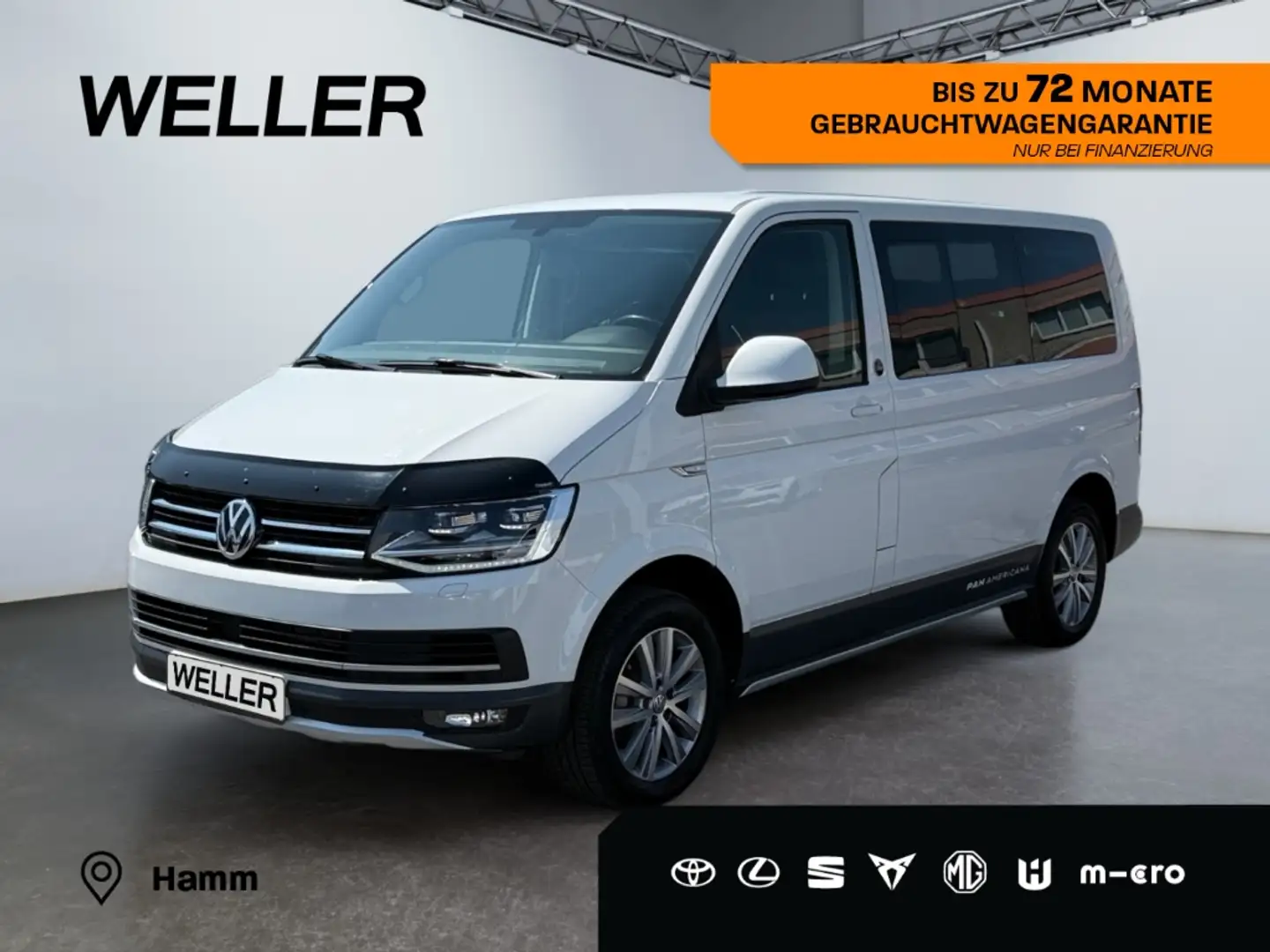 Volkswagen T6 Multivan DSG Kurz PanAmericana *Standheiz*ACC* Weiß - 1