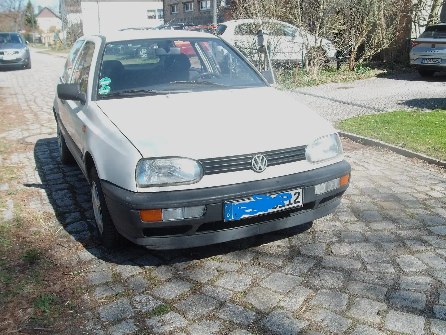 Volkswagen Golf Blanc - 1