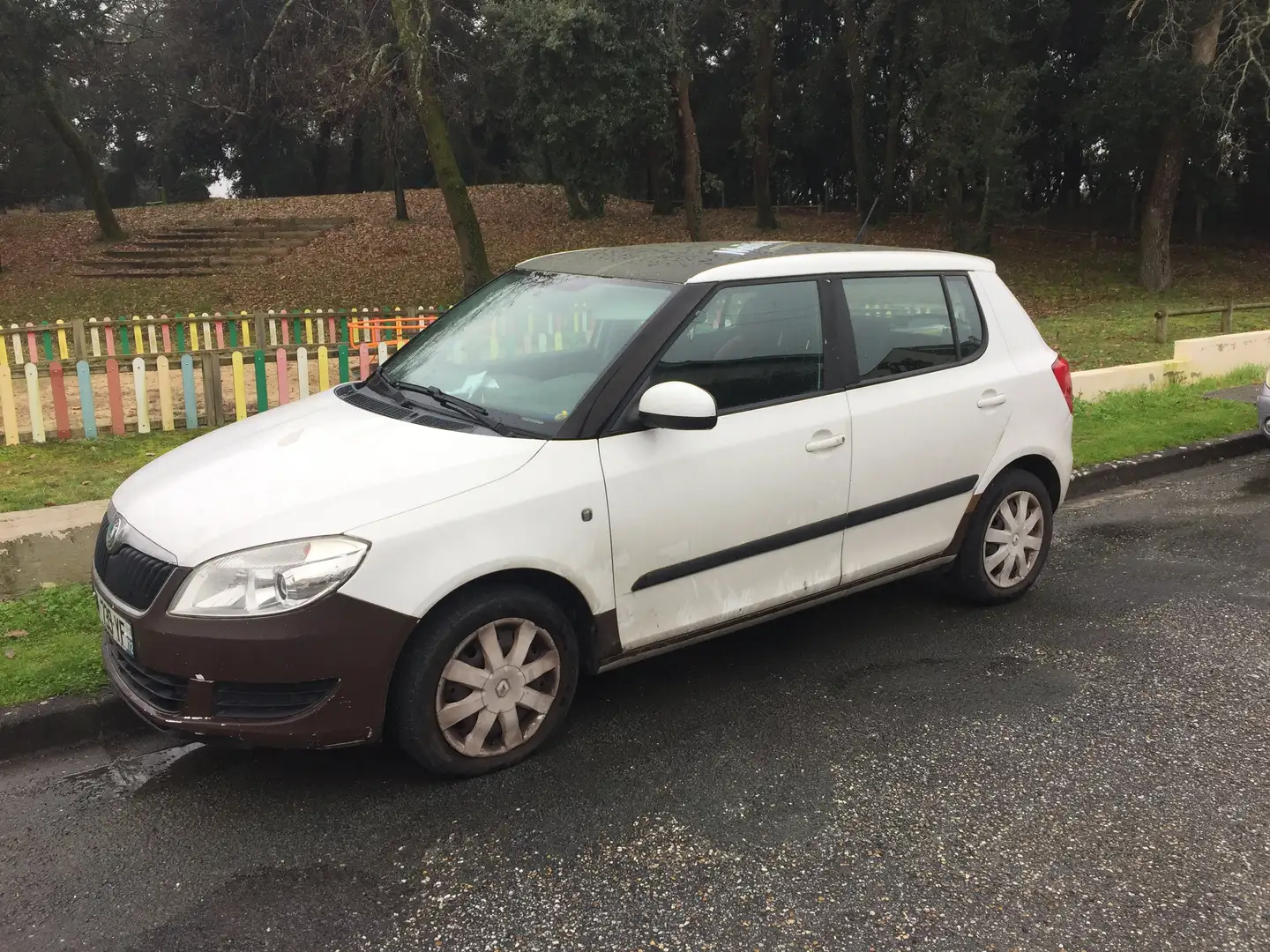 Skoda Fabia 1.6 TDI 75 CR Active Blanc - 1