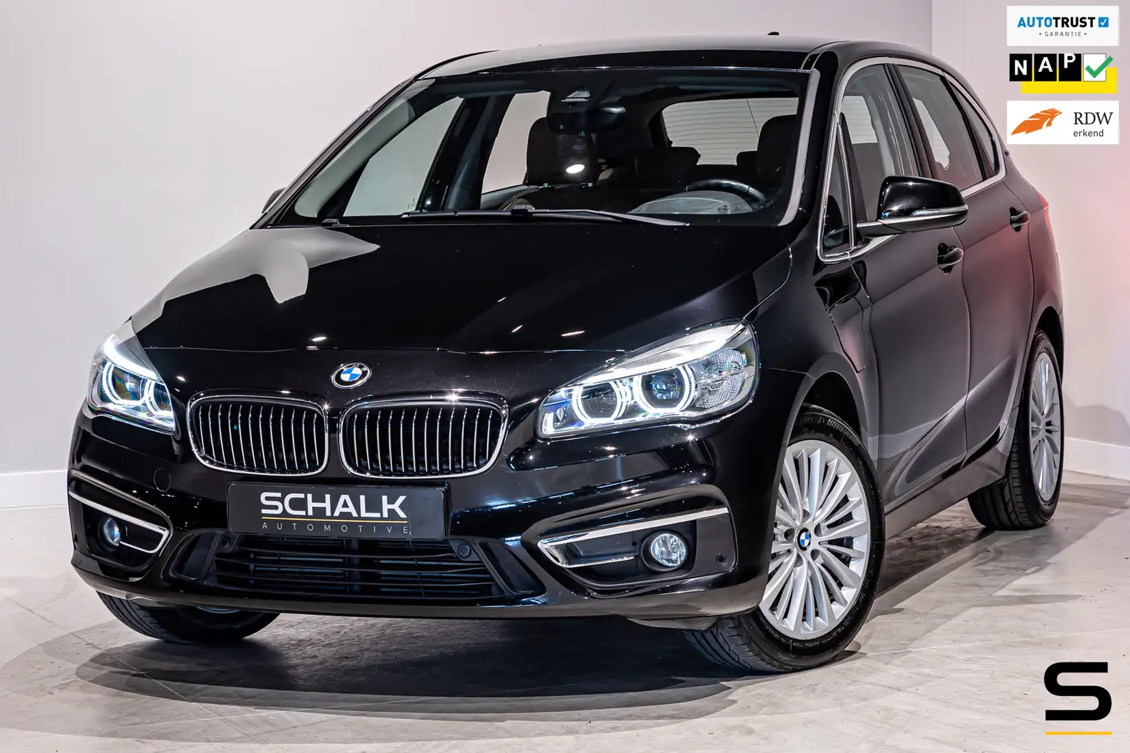 BMW 225 2-serie Active Tourer 225xe|NAP|Trekhaak|Leder|Sto Negro - 1