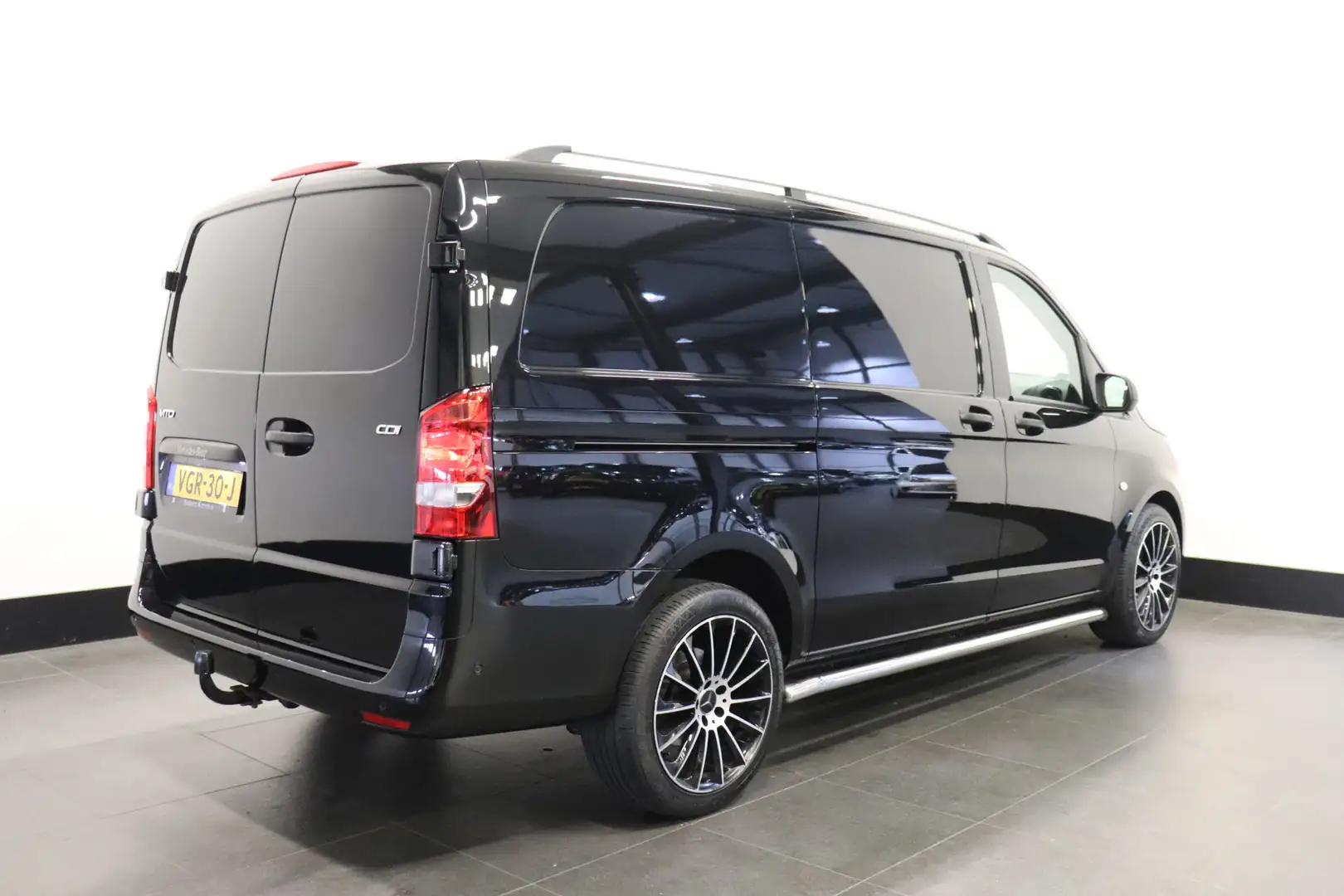 Mercedes-Benz Vito 110 CDI Lang - Airco - LMV - Cruise - PDC - € 14.9 Nero - 2