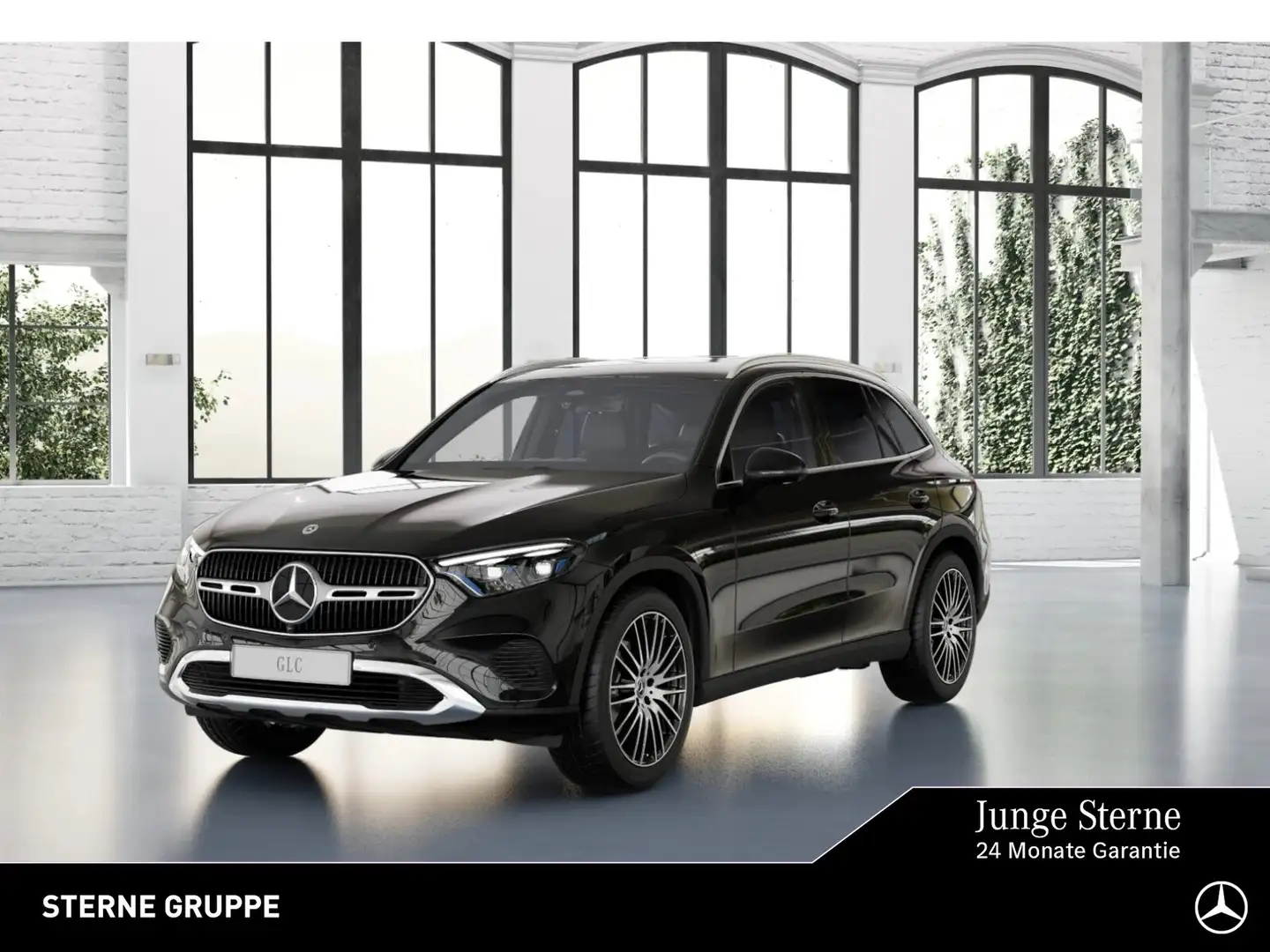 Mercedes-Benz GLC 200 GLC 200 4M Avantg Distr Ambi Totwi 20" AHK 360° Noir - 1