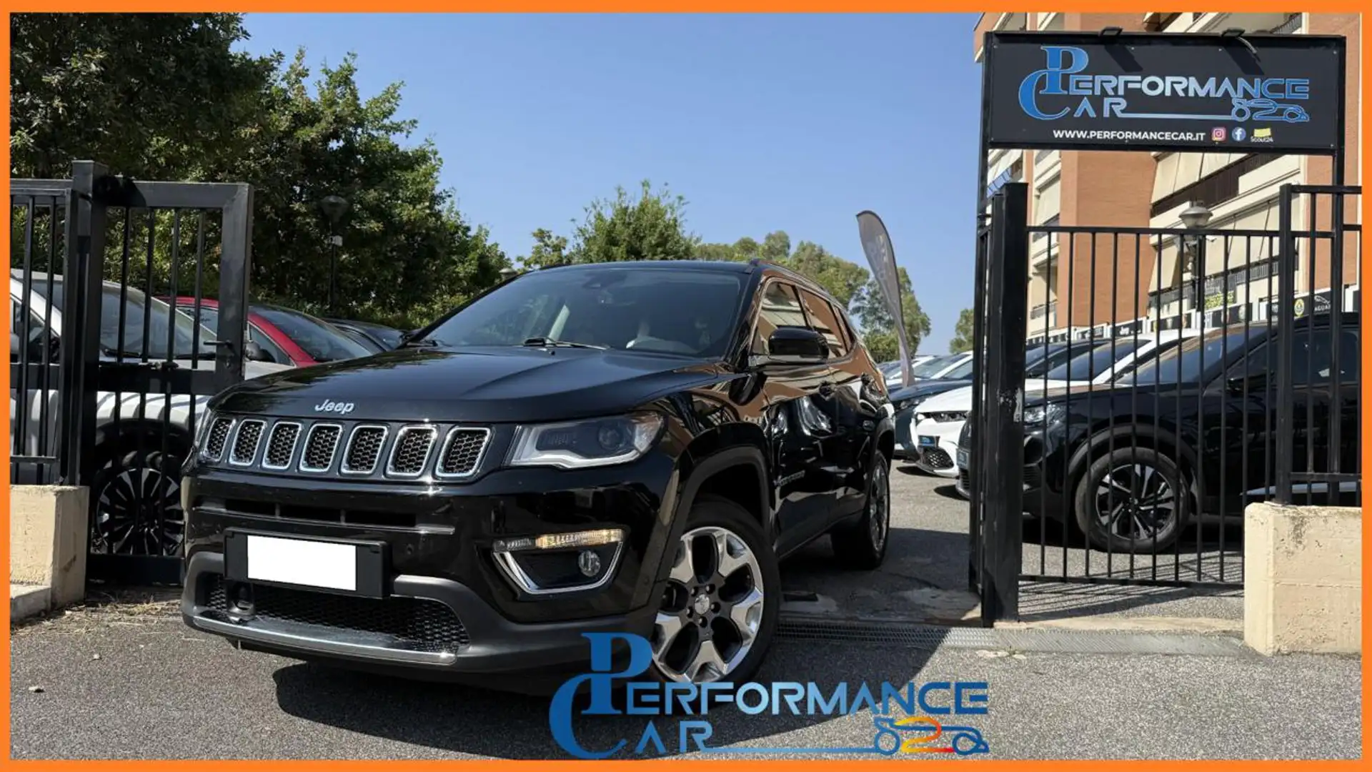 Jeep Compass 2.0MJT II 140CV AUT.4WD LIMITED*24M.G.*C.L.18*XENO Nero - 1