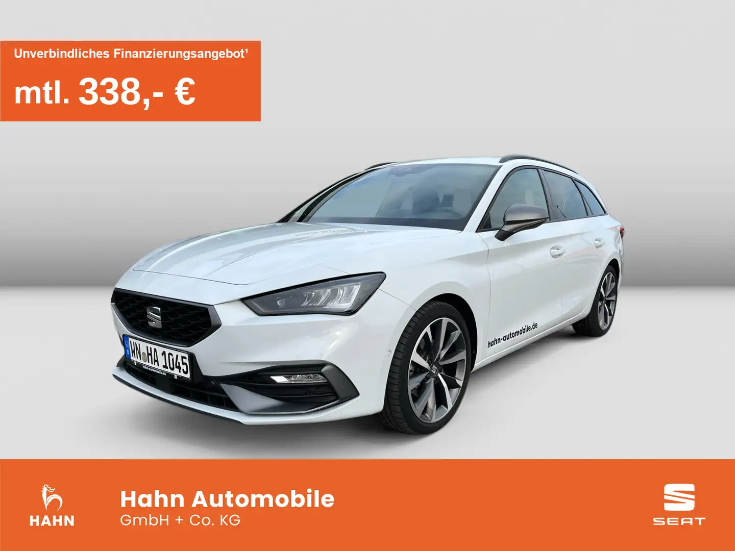 SEAT Leon Sportstourer FR 150PS DSG, AHK,Beats Weiß - 1