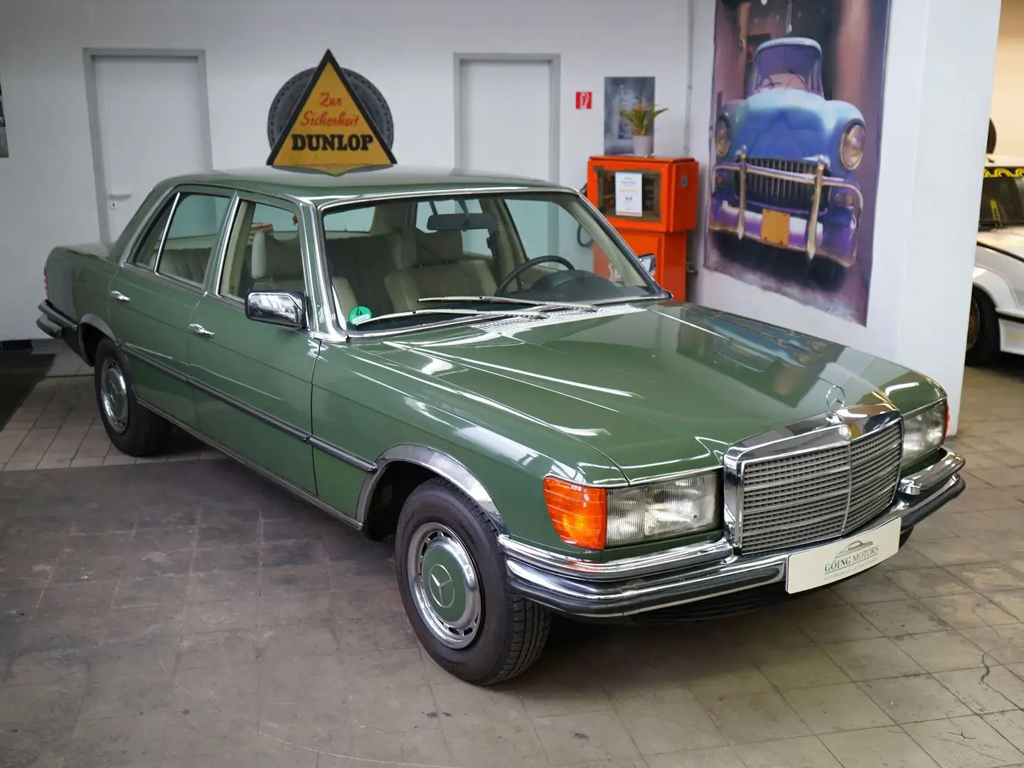 Mercedes-Benz S 280 W116 original 97.450km mit H-Kennzeichen Verde - 2