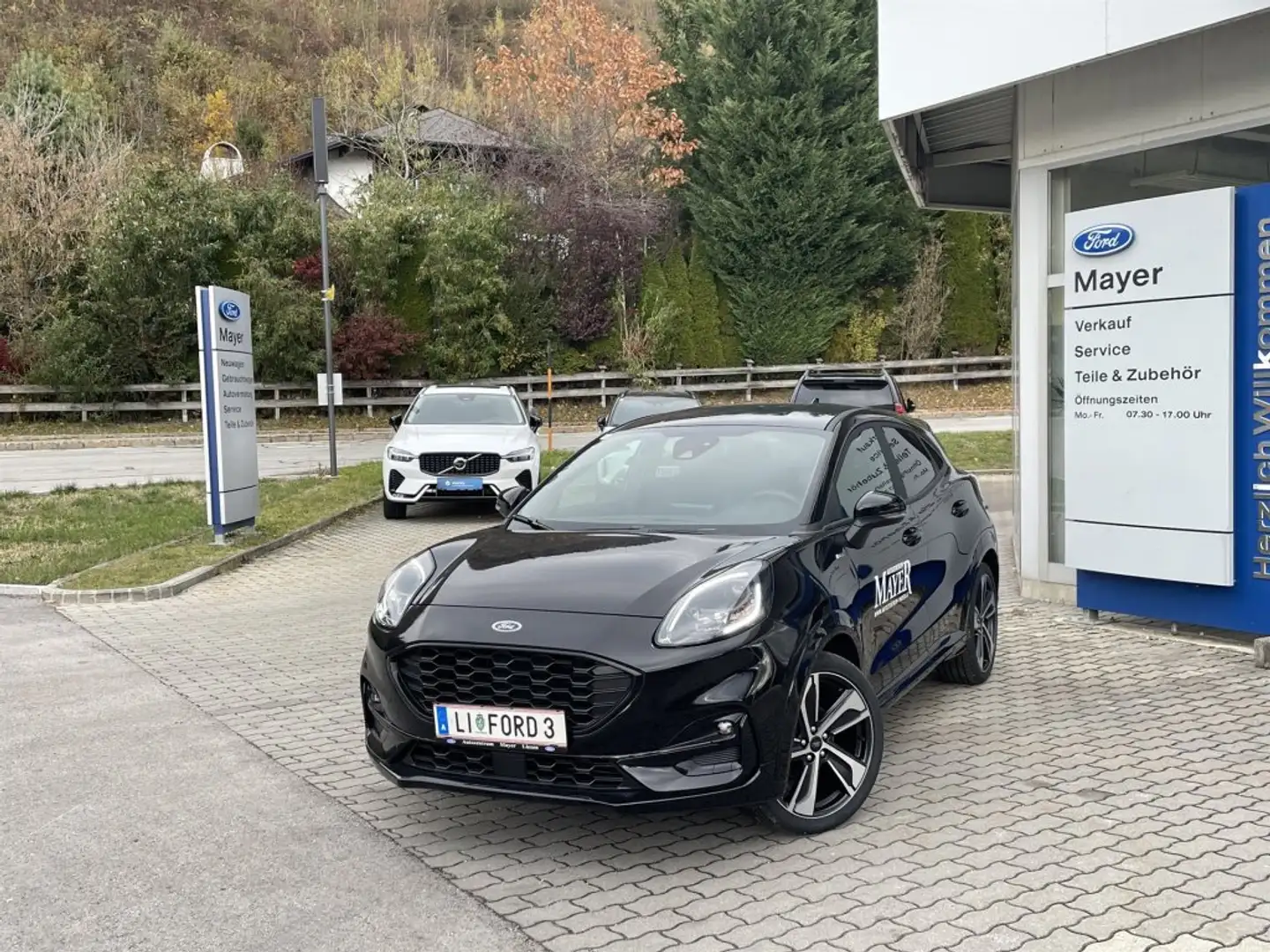 Ford Puma 1,0 EcoBoost Hybrid ST-Line X Schwarz - 2