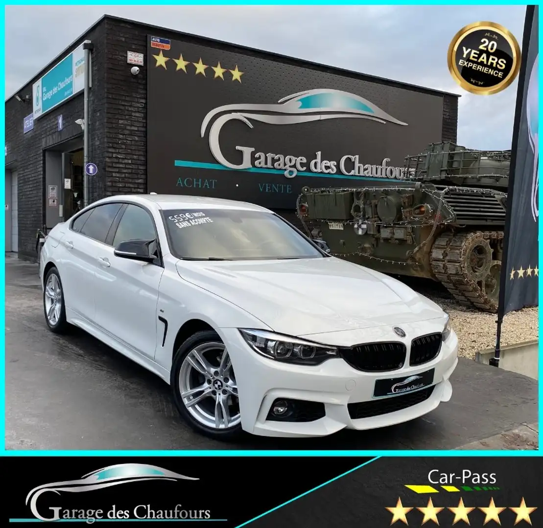 BMW 418 i Full Pack M int/ext Boîte Automatique ! White - 1