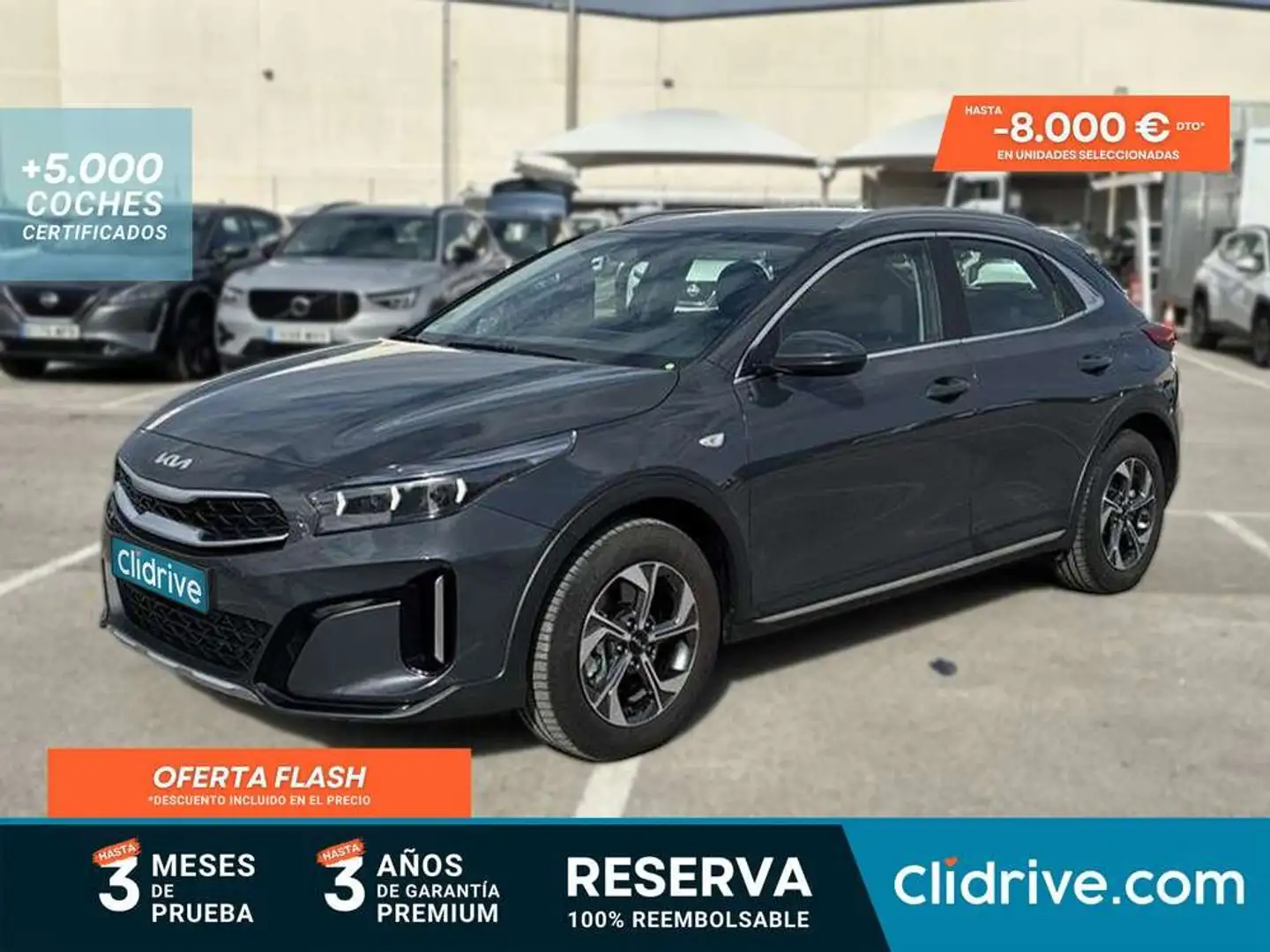 Kia XCeed 1.0 T-GDi Drive Gris - 1