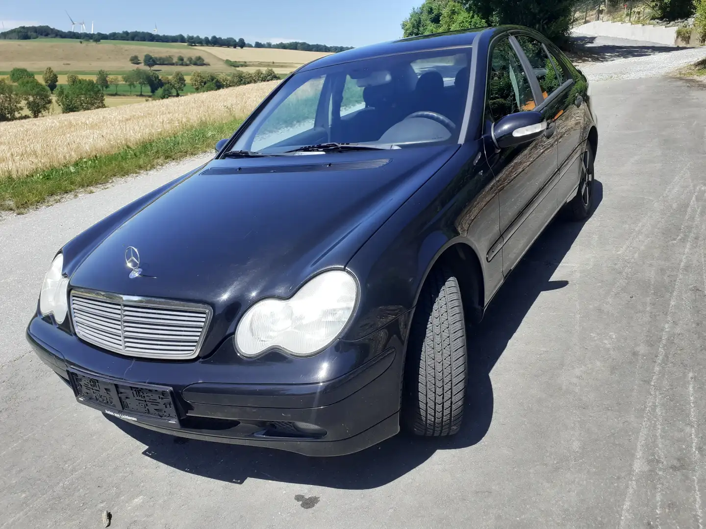 Mercedes-Benz C 200 C 200 K Automatik mit abnehmbarer AHK Noir - 1